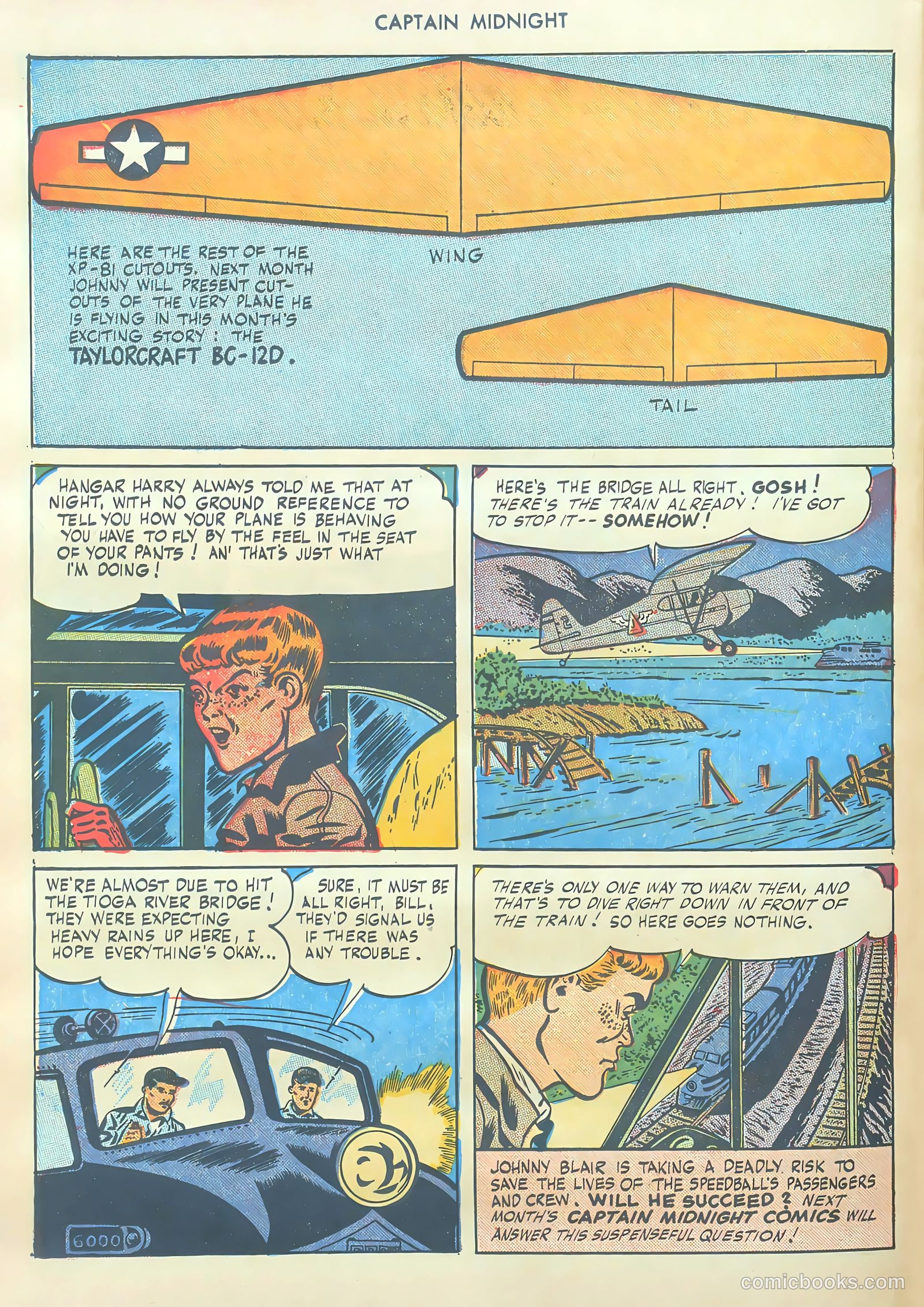 Captain Midnight #47 (1946) — page 38 of 52