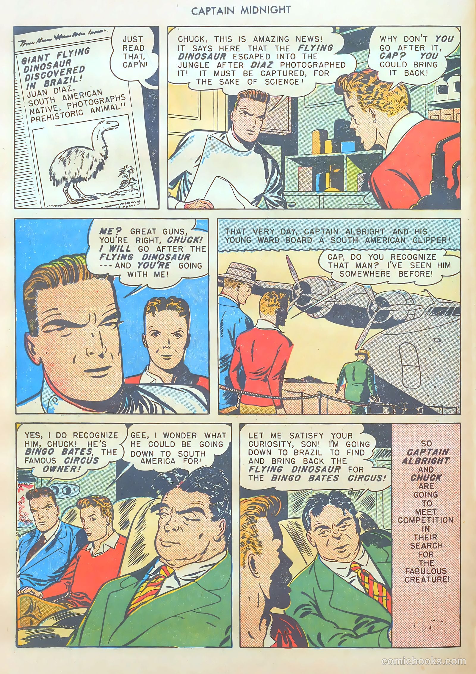 Captain Midnight #47 (1946) — page 42 of 52
