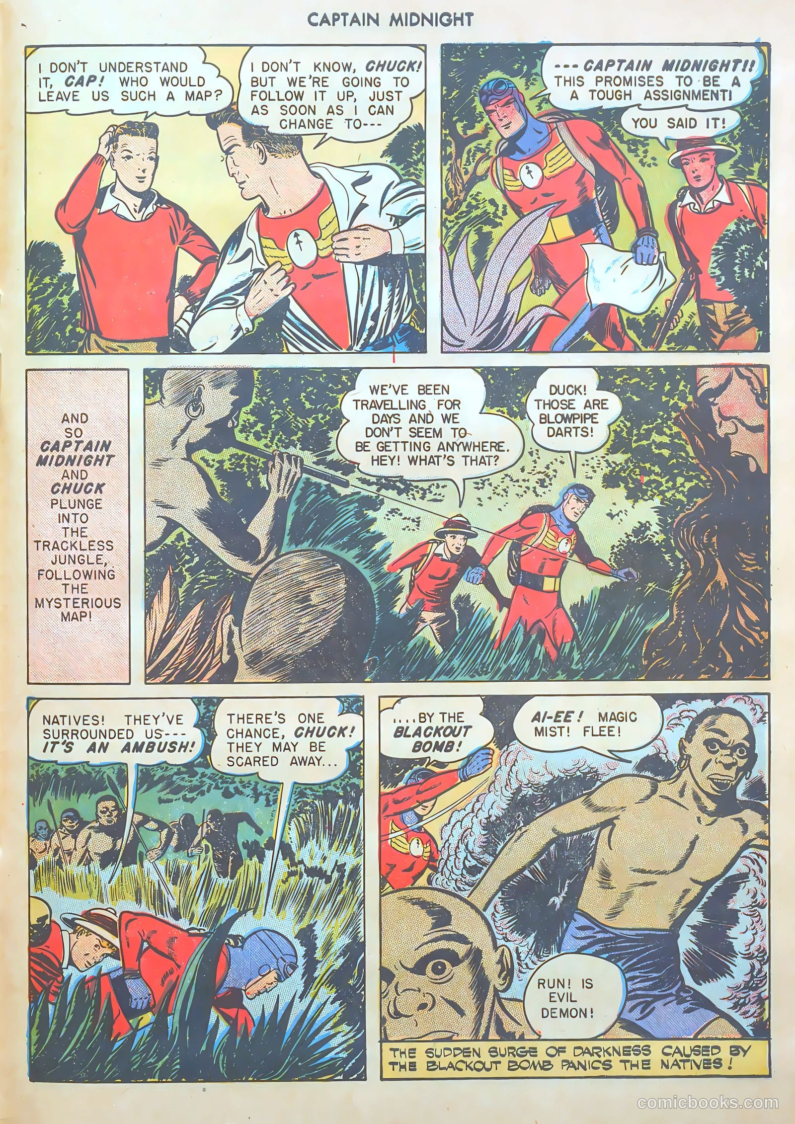 Captain Midnight #47 (1946) — page 45 of 52