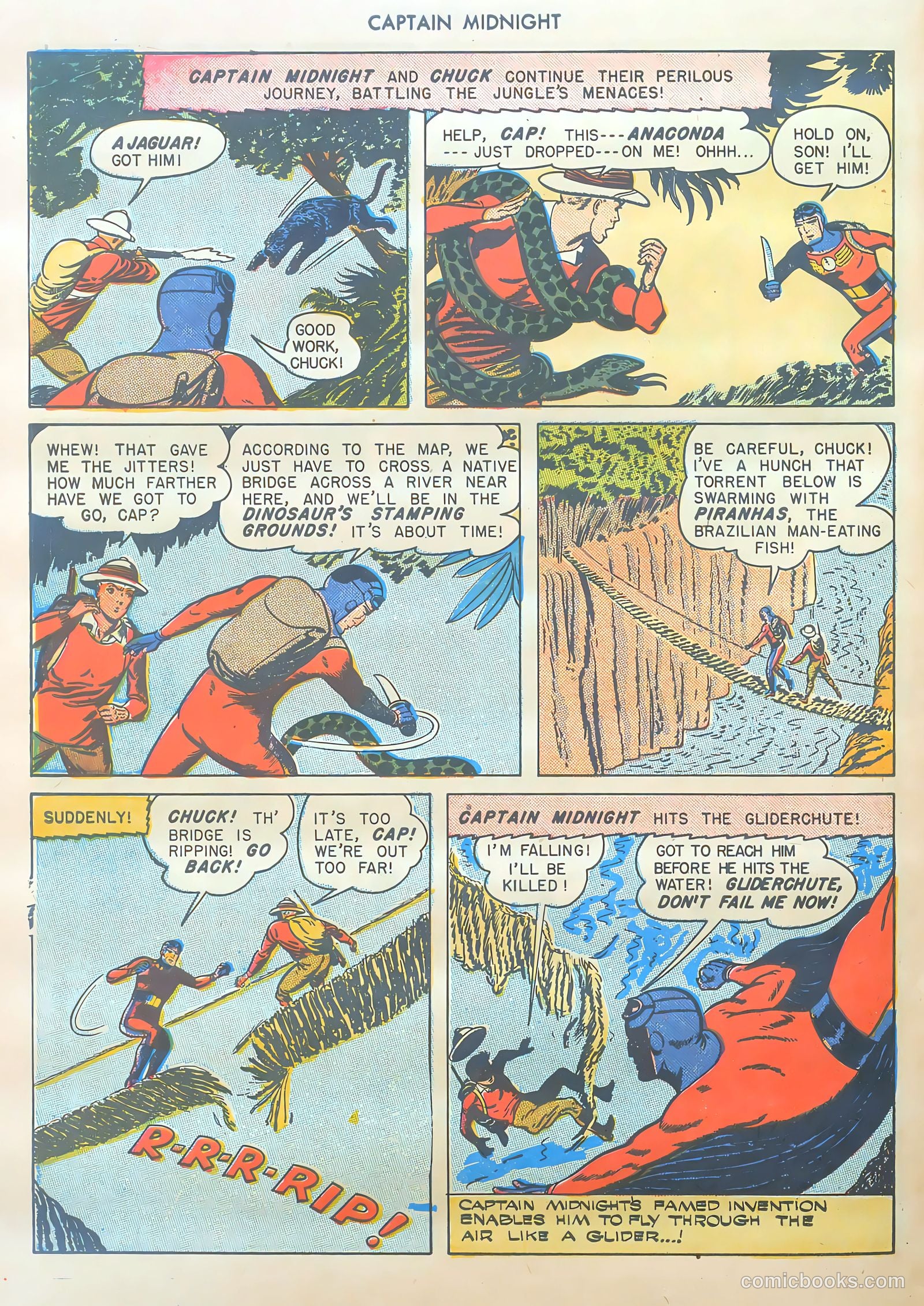 Captain Midnight #47 (1946) — page 46 of 52