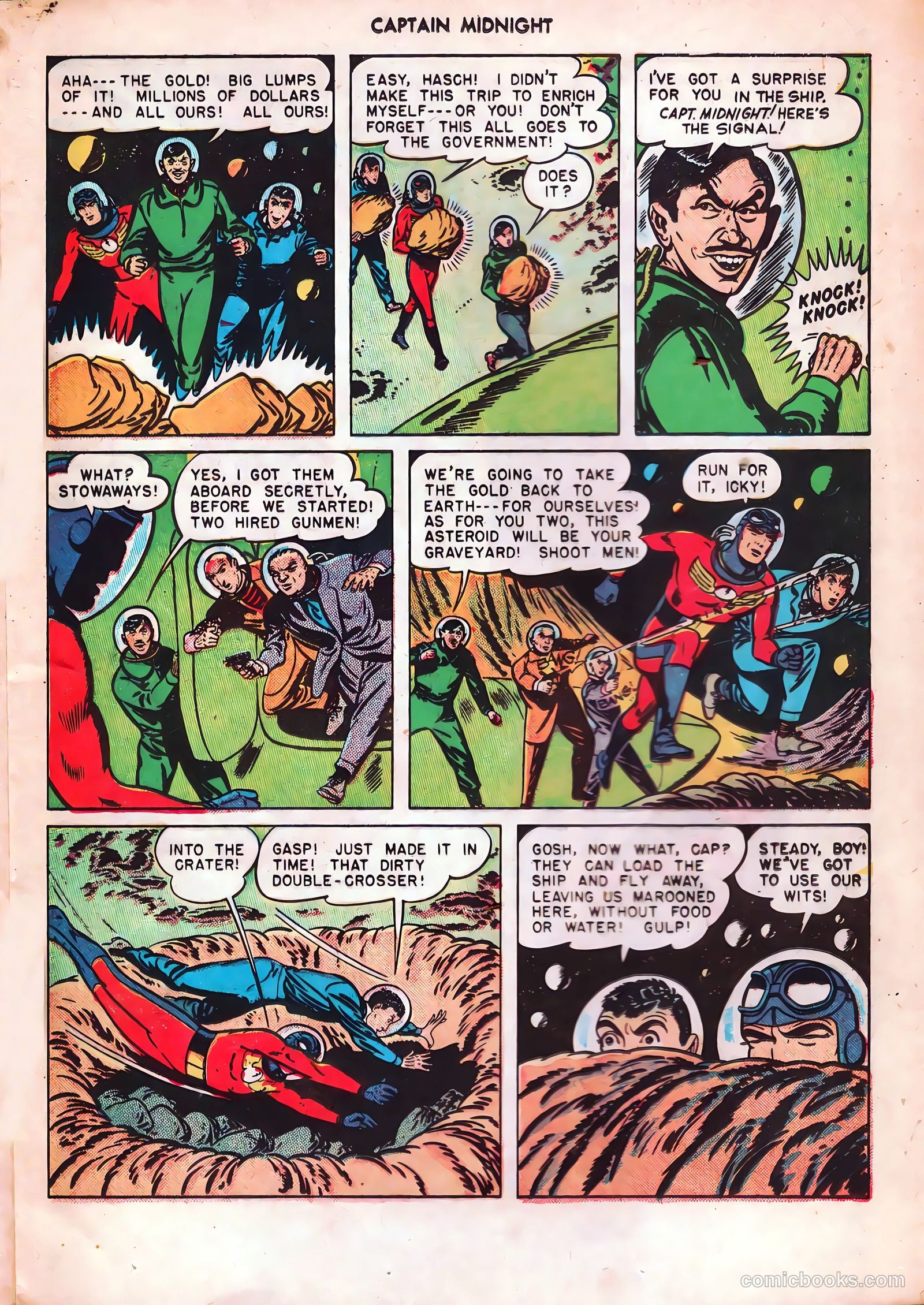 Captain Midnight #48 (1947) — page 25 of 52
