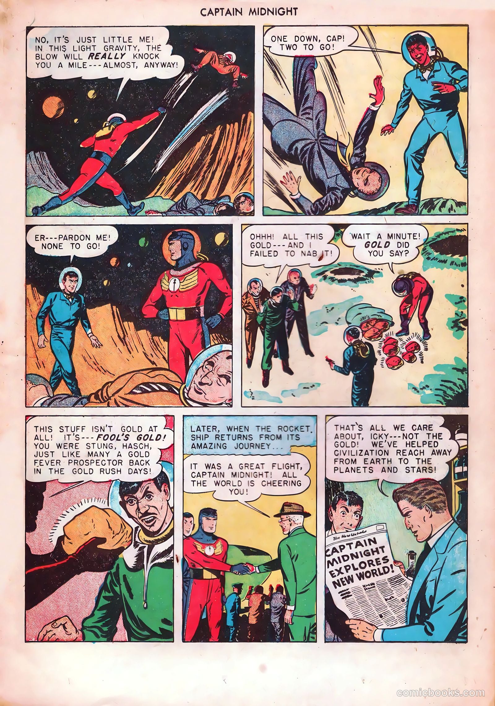 Captain Midnight #48 (1947) — page 27 of 52