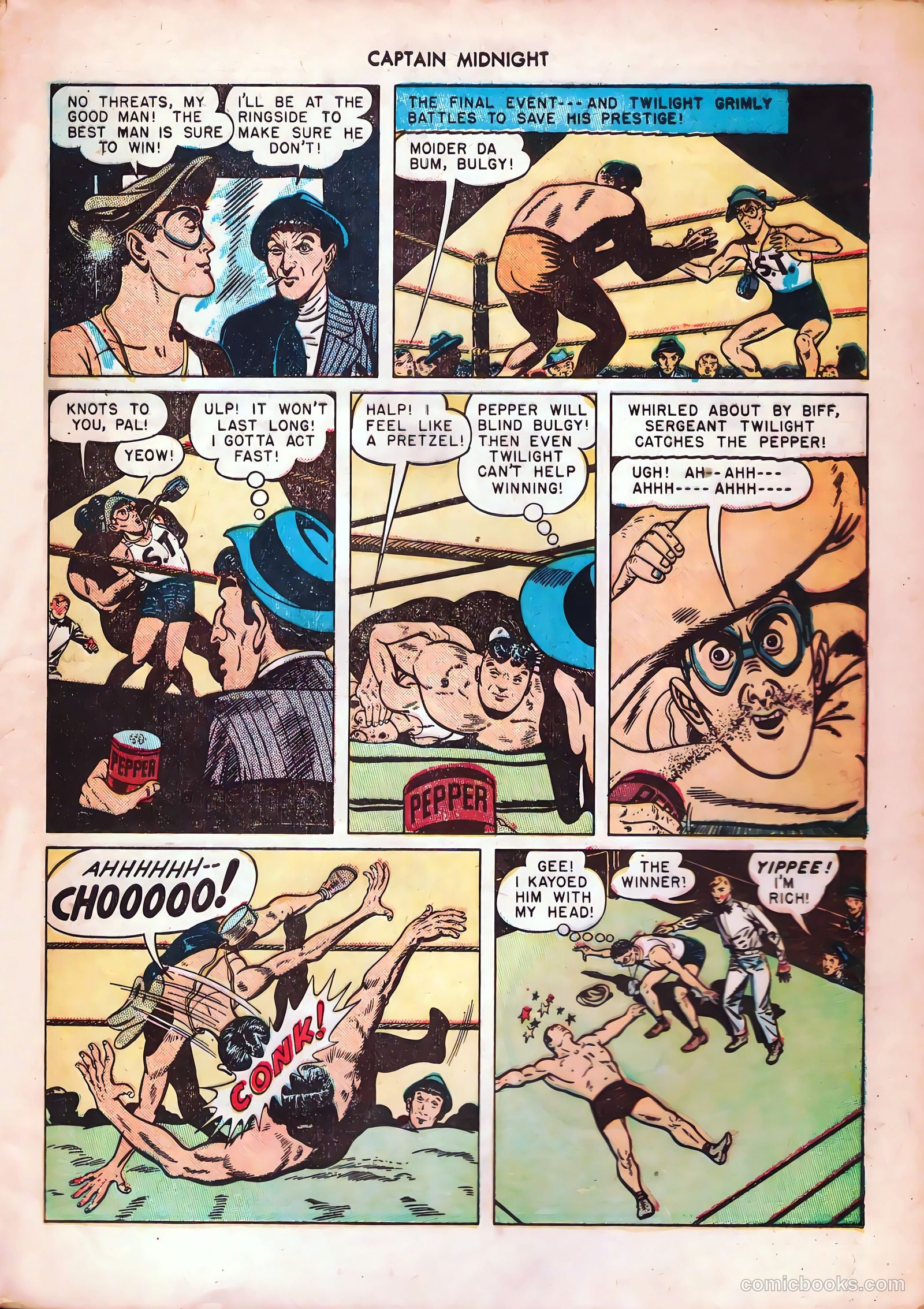 Captain Midnight #48 (1947) — page 33 of 52