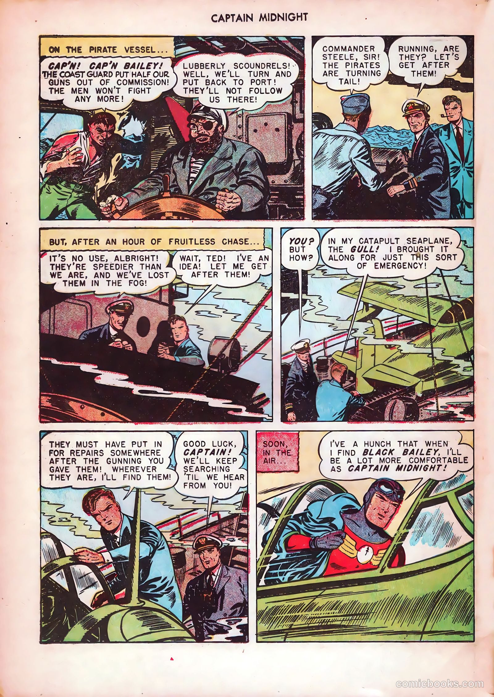 Captain Midnight #48 (1947) — page 42 of 52