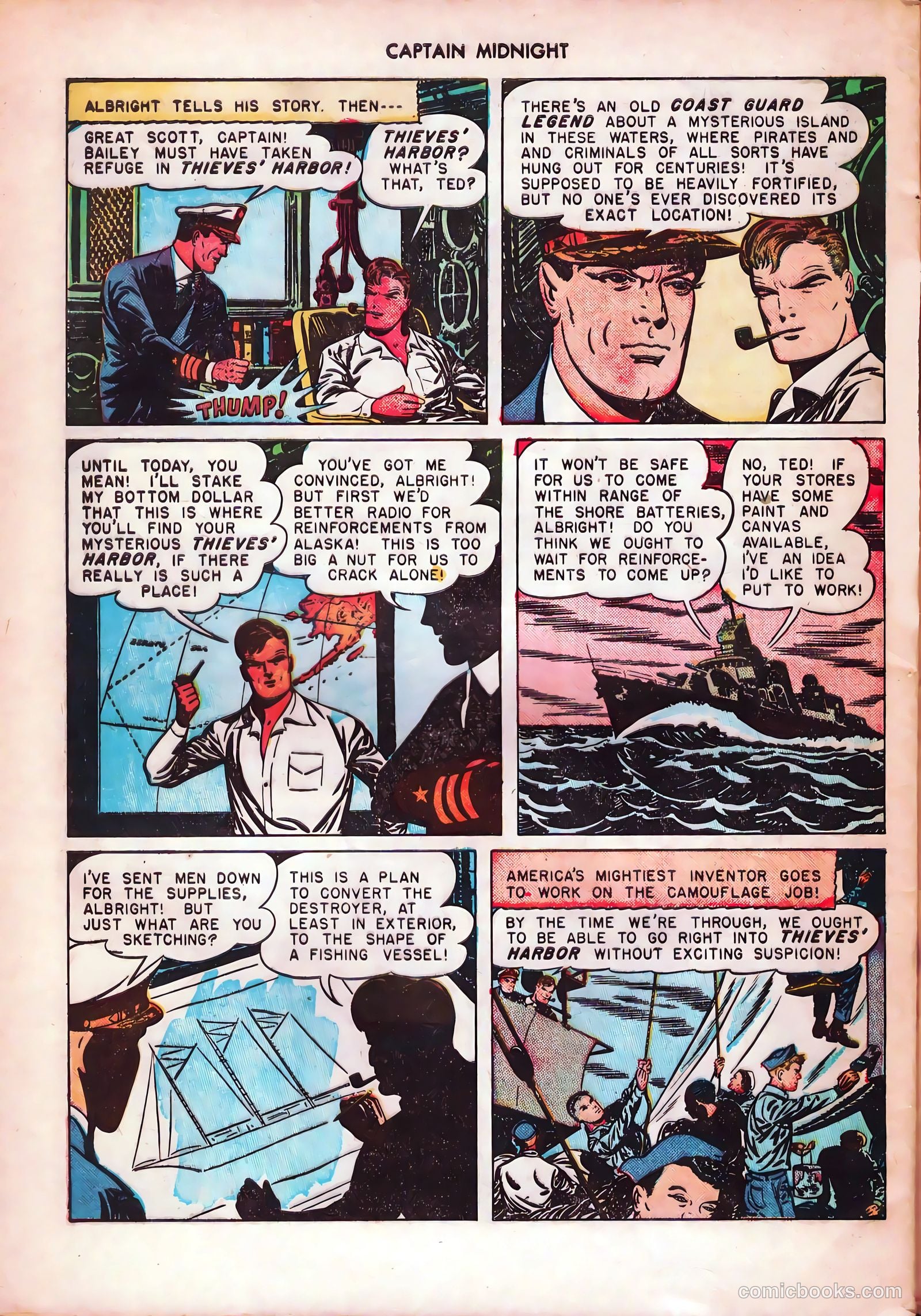 Captain Midnight #48 (1947) — page 44 of 52