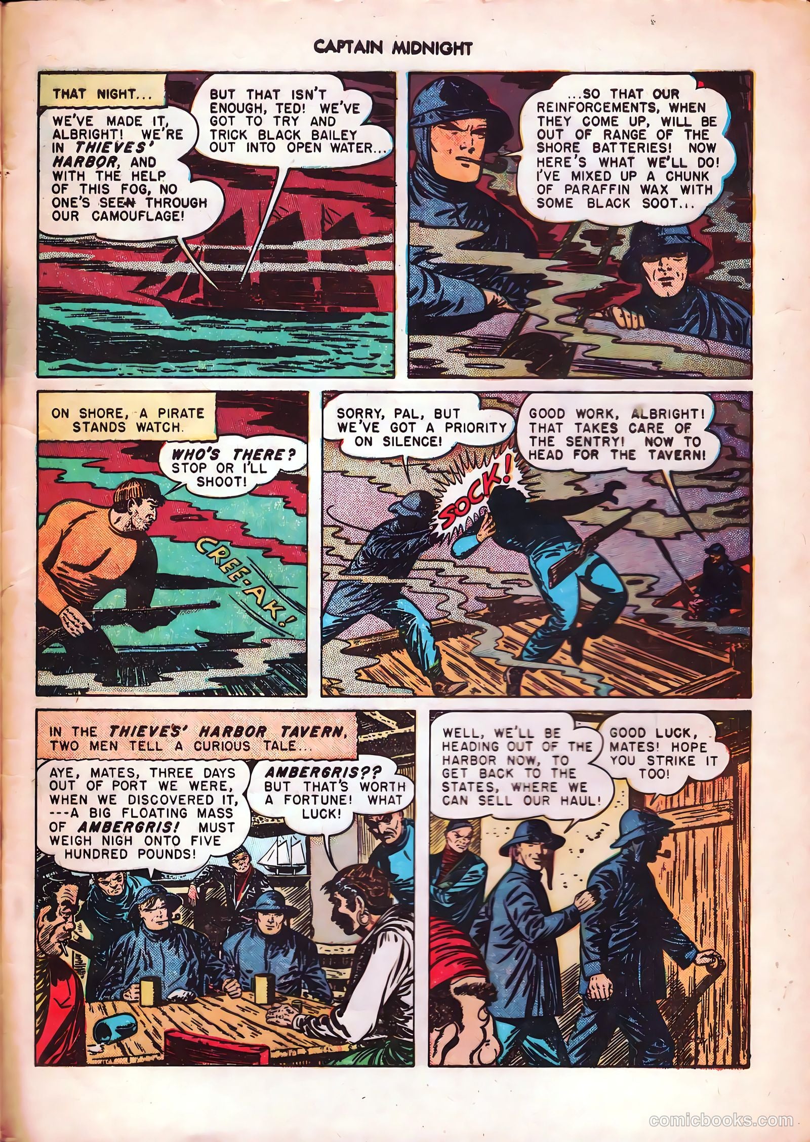 Captain Midnight #48 (1947) — page 45 of 52