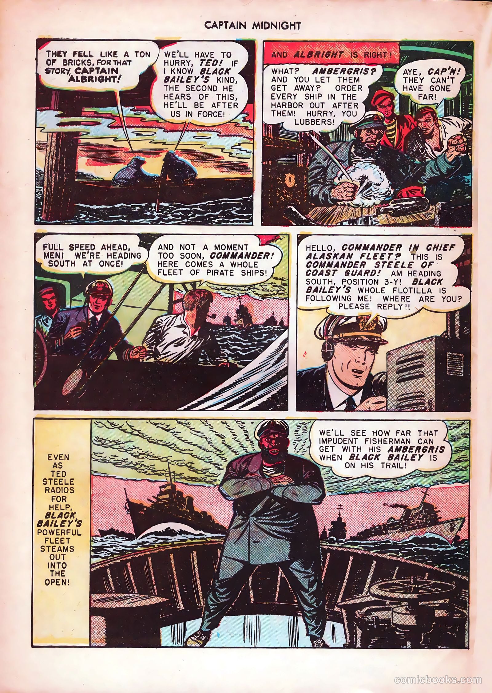Captain Midnight #48 (1947) — page 46 of 52