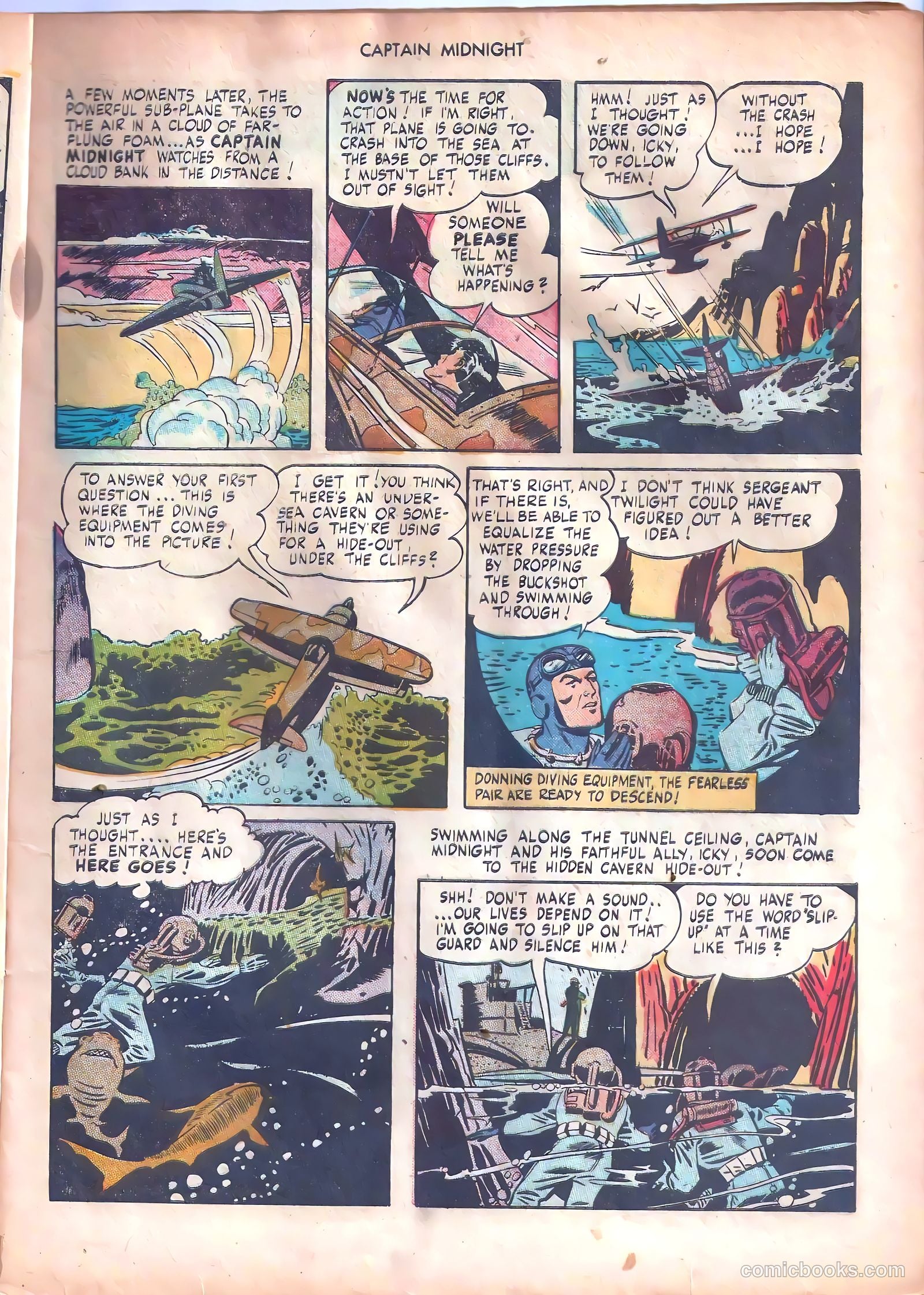 Captain Midnight #49 (1947) — page 9 of 52