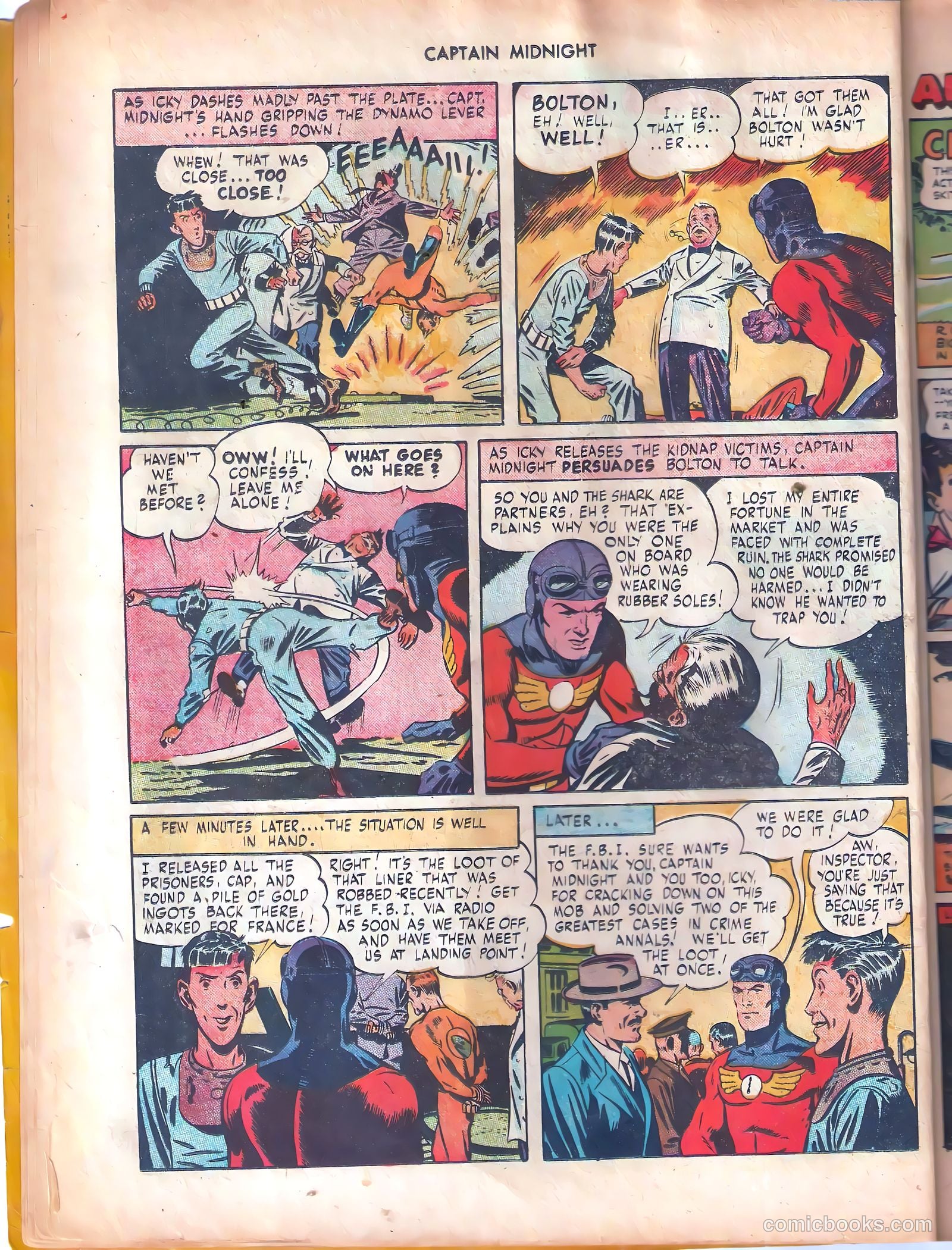 Captain Midnight #49 (1947) — page 12 of 52