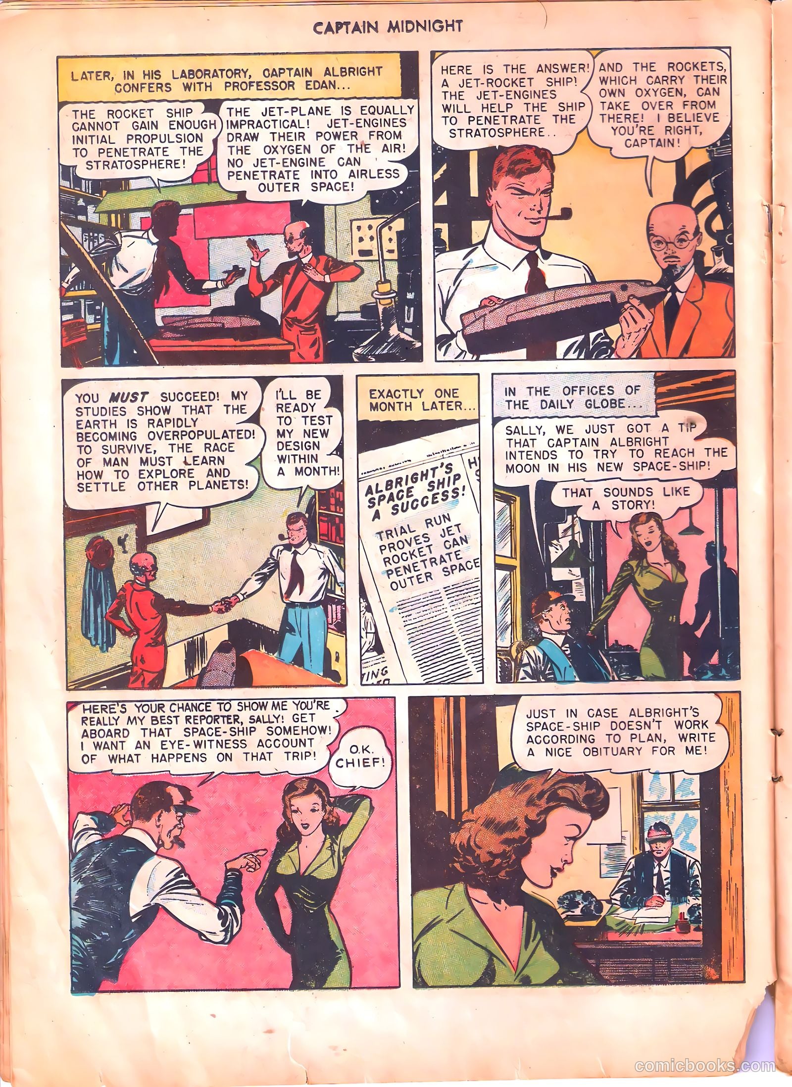 Captain Midnight #49 (1947) — page 18 of 52