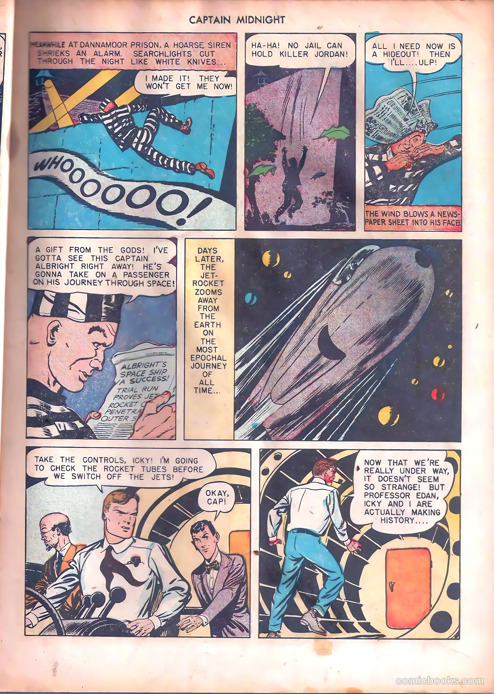 Captain Midnight #49 (1947) — page 19 of 52