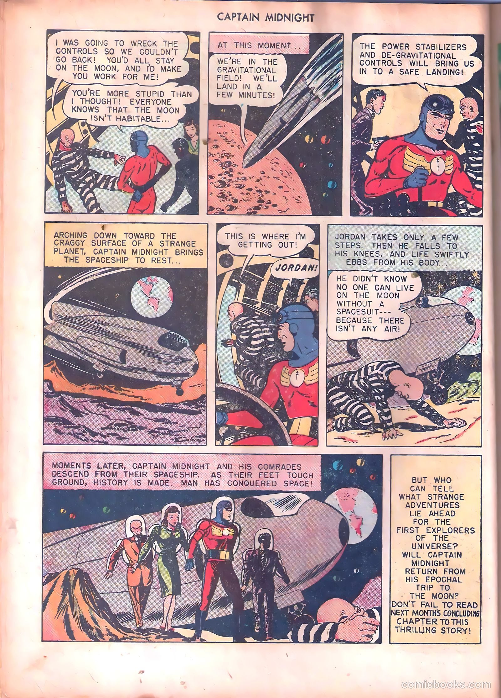 Captain Midnight #49 (1947) — page 22 of 52
