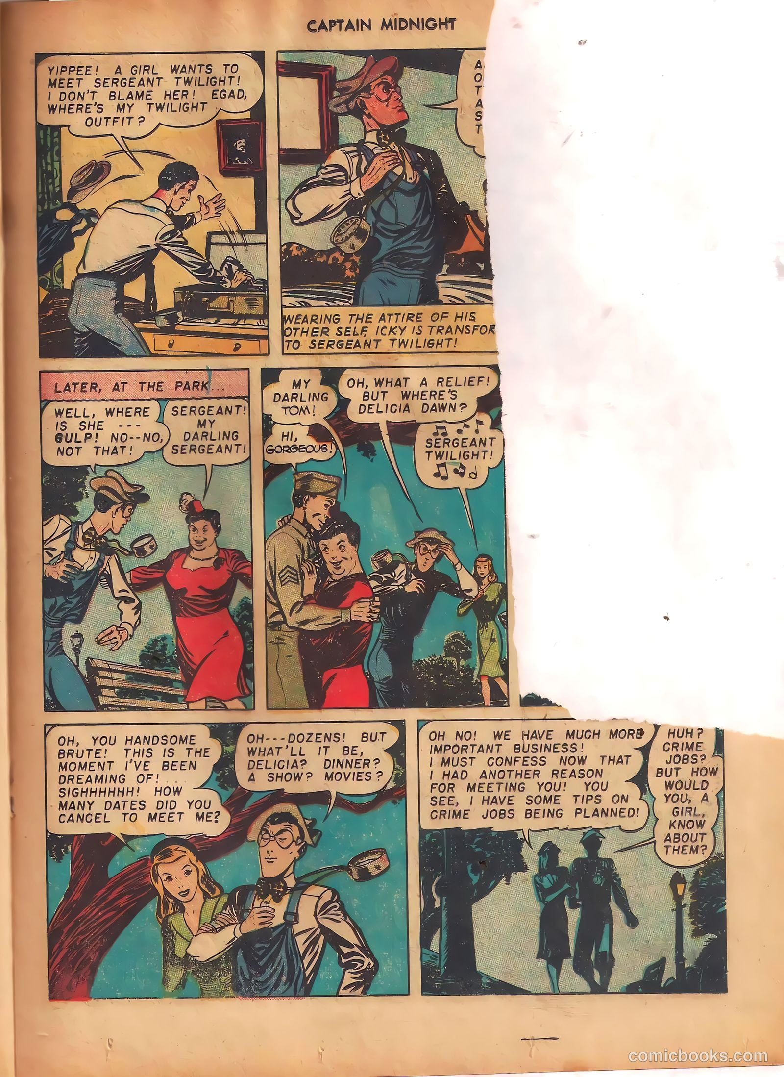 Captain Midnight #49 (1947) — page 25 of 52