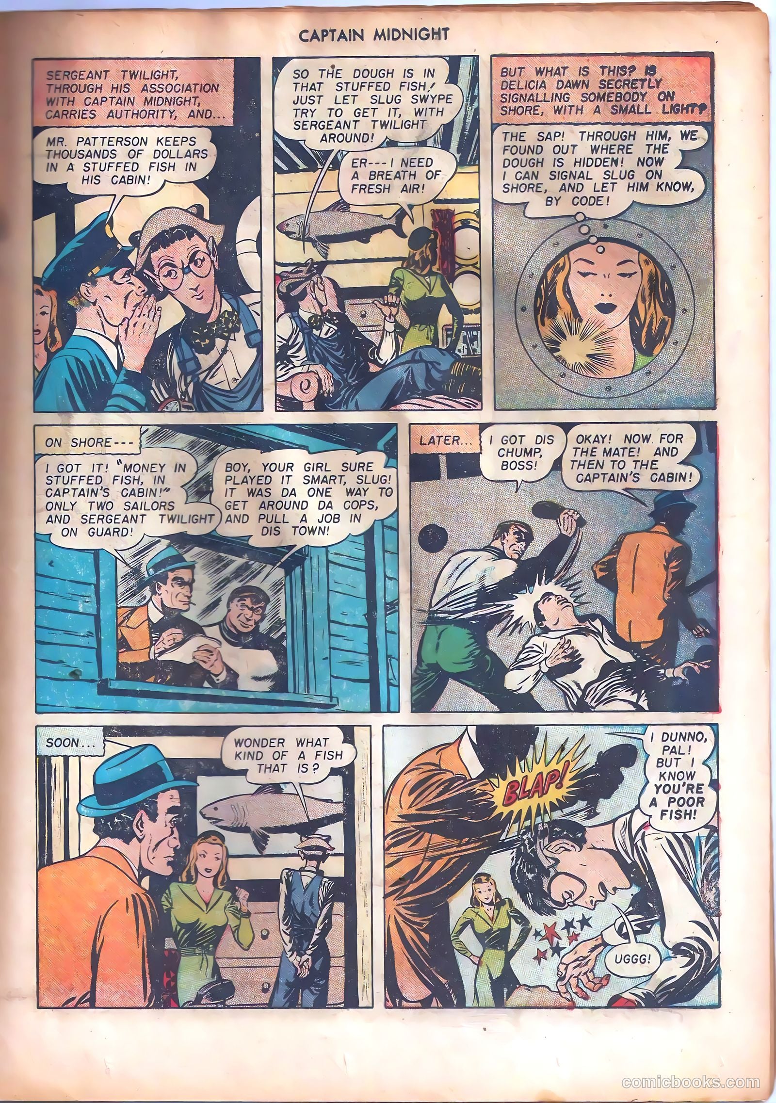 Captain Midnight #49 (1947) — page 27 of 52