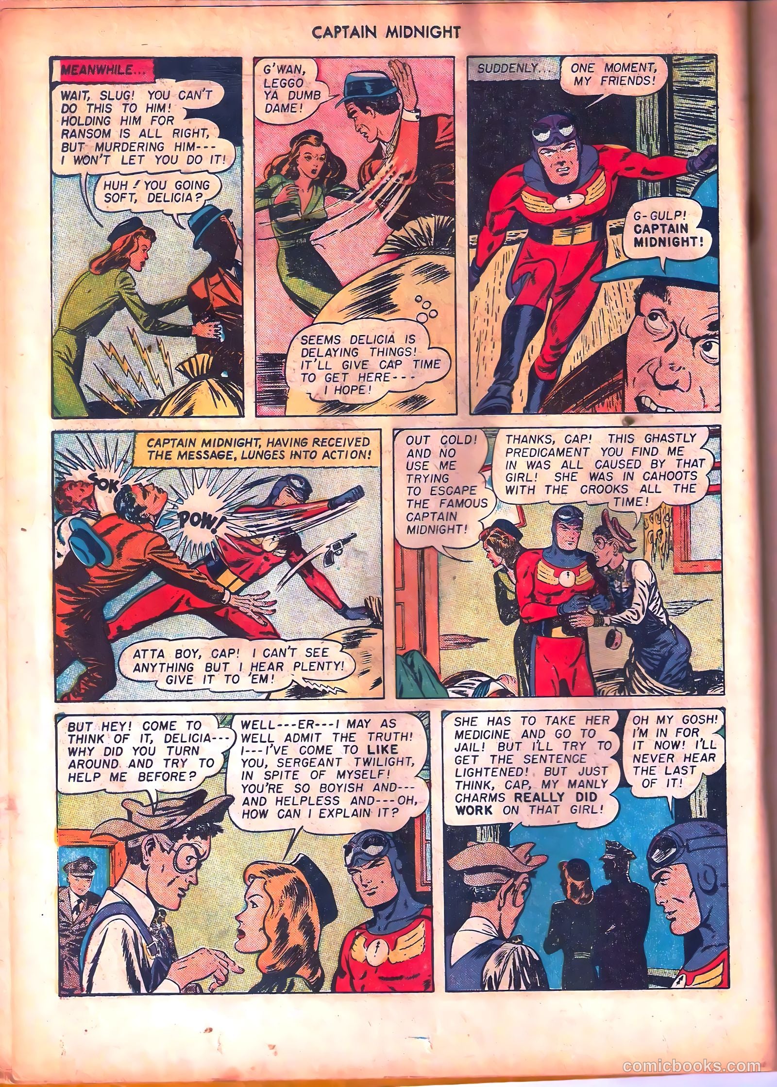 Captain Midnight #49 (1947) — page 30 of 52