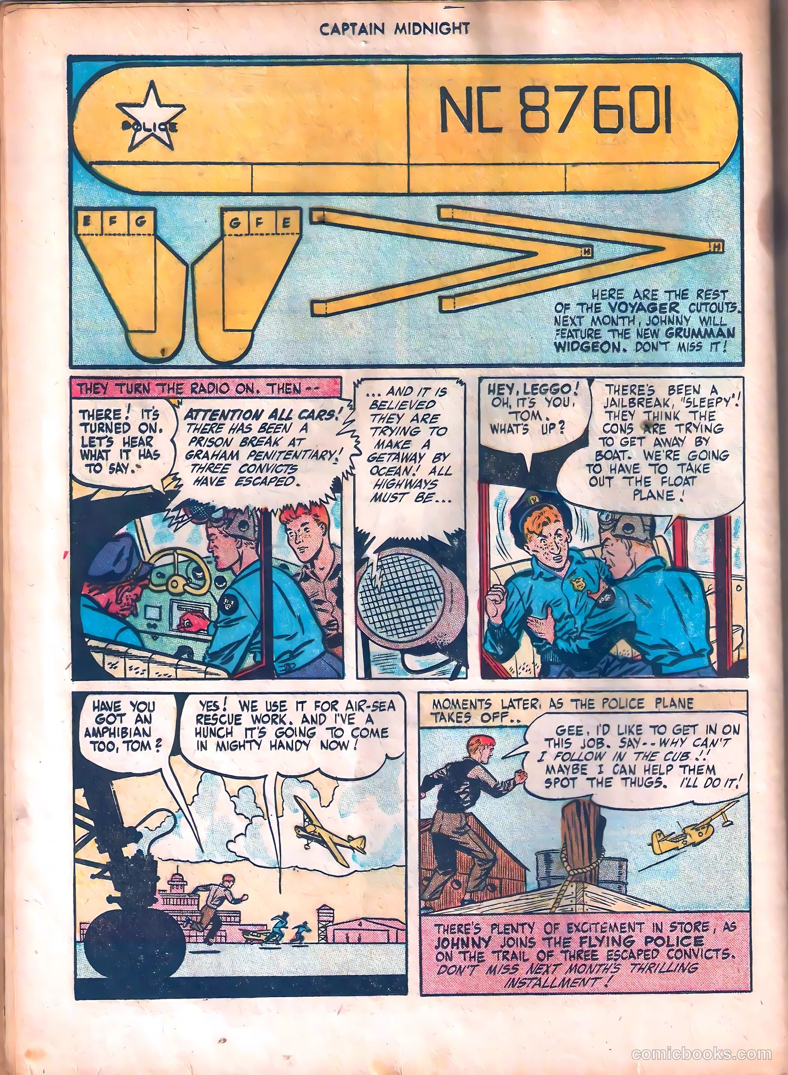 Captain Midnight #49 (1947) — page 36 of 52