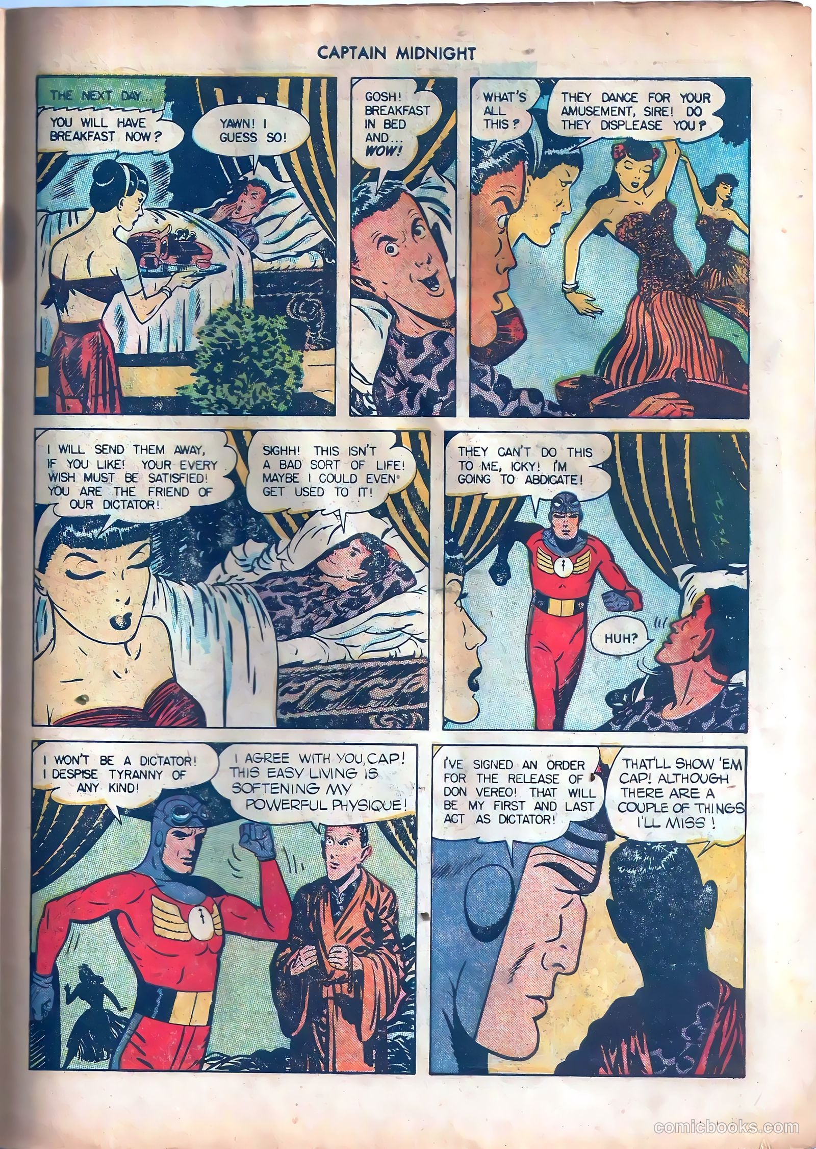 Captain Midnight #49 (1947) — page 43 of 52