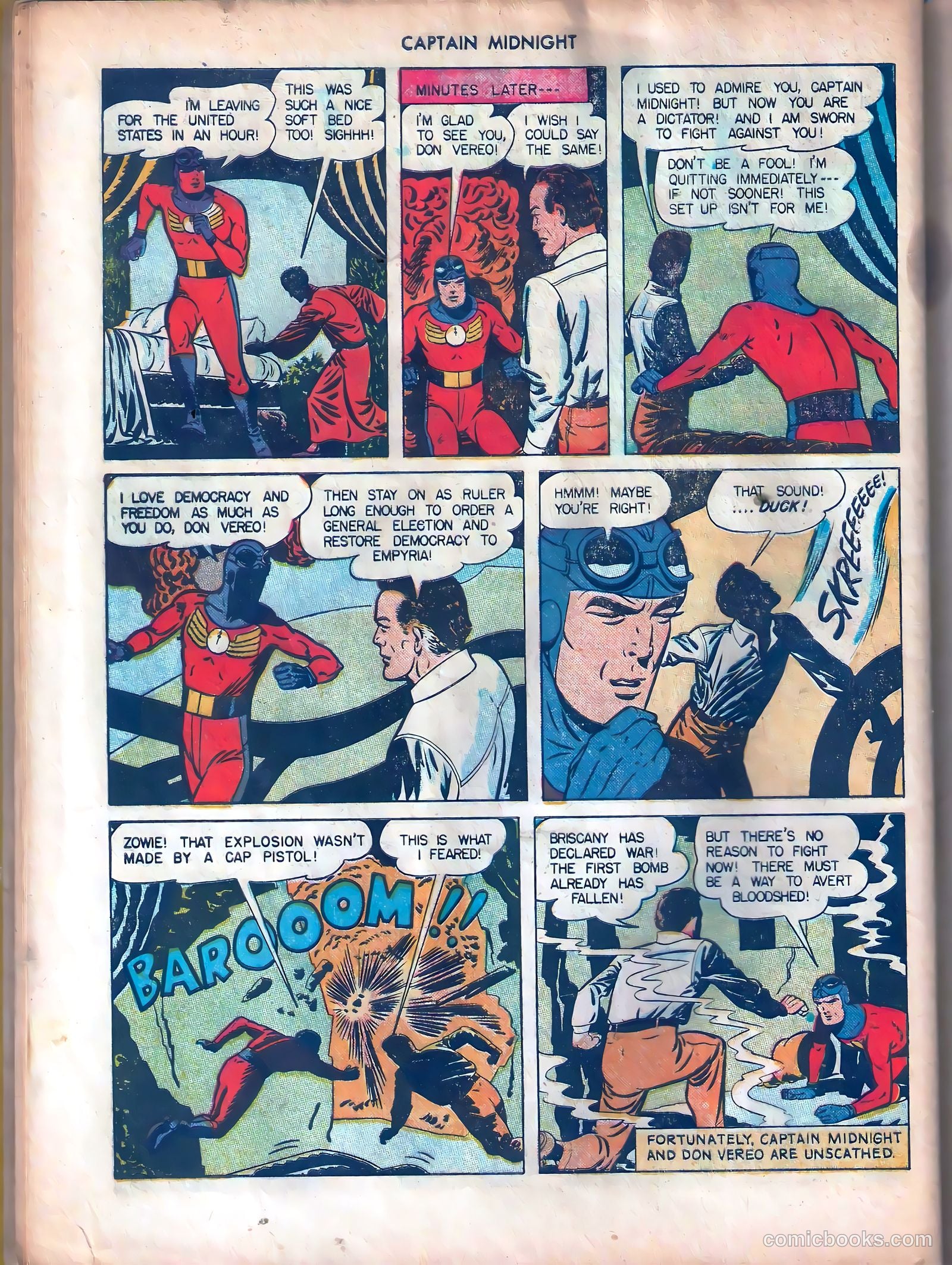 Captain Midnight #49 (1947) — page 44 of 52