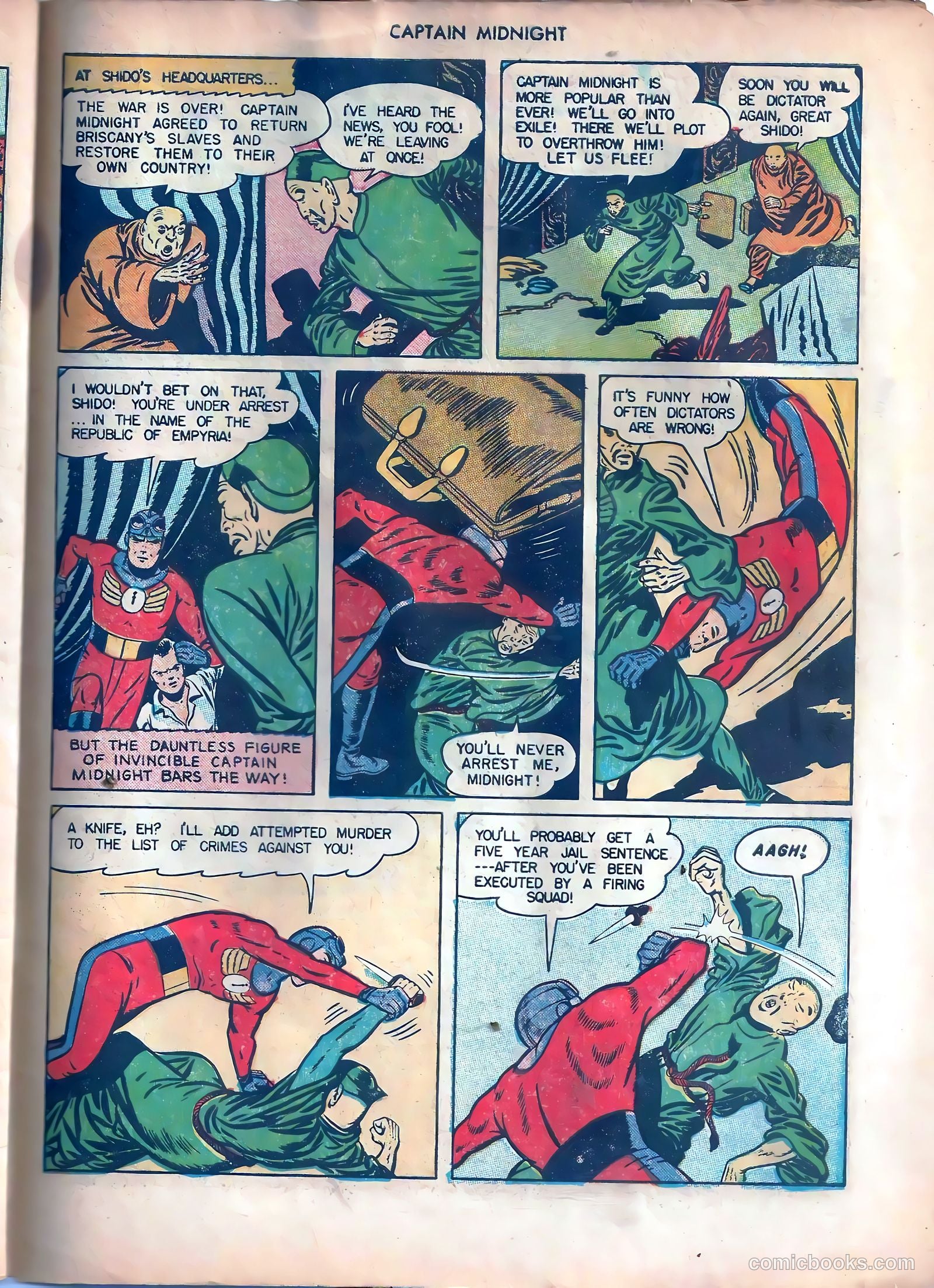 Captain Midnight #49 (1947) — page 47 of 52