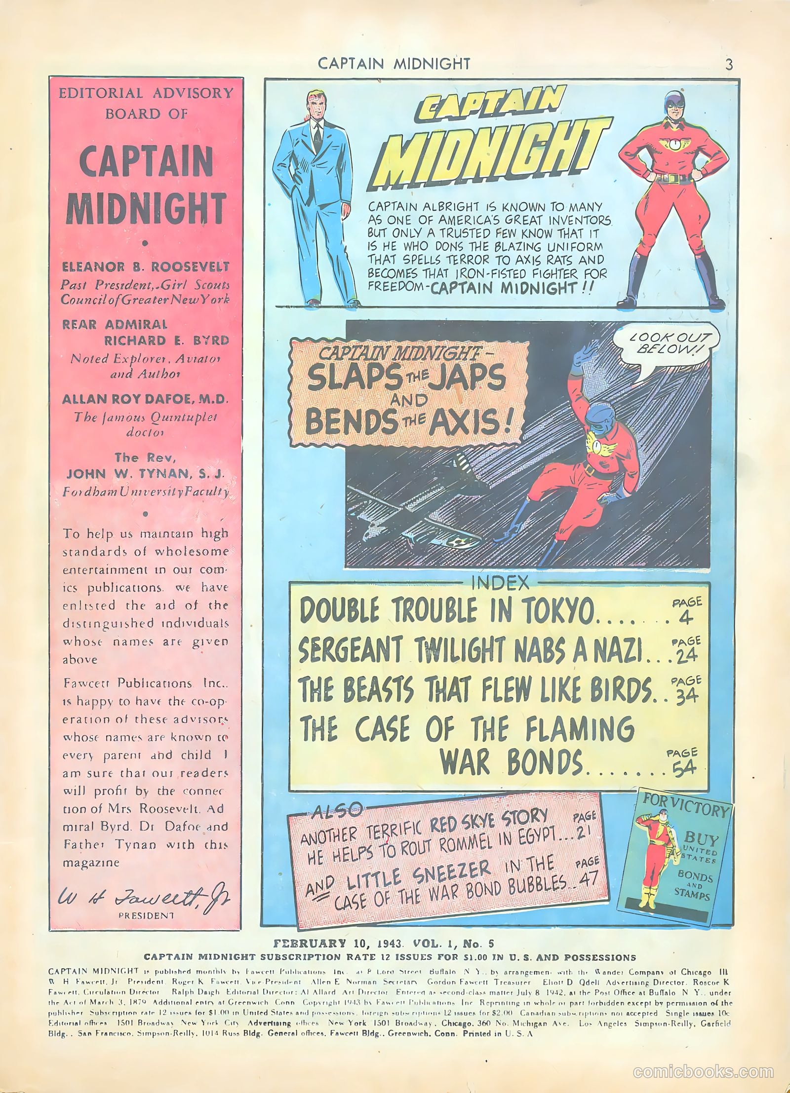 Captain Midnight #5 (1943) — page 3 of 68