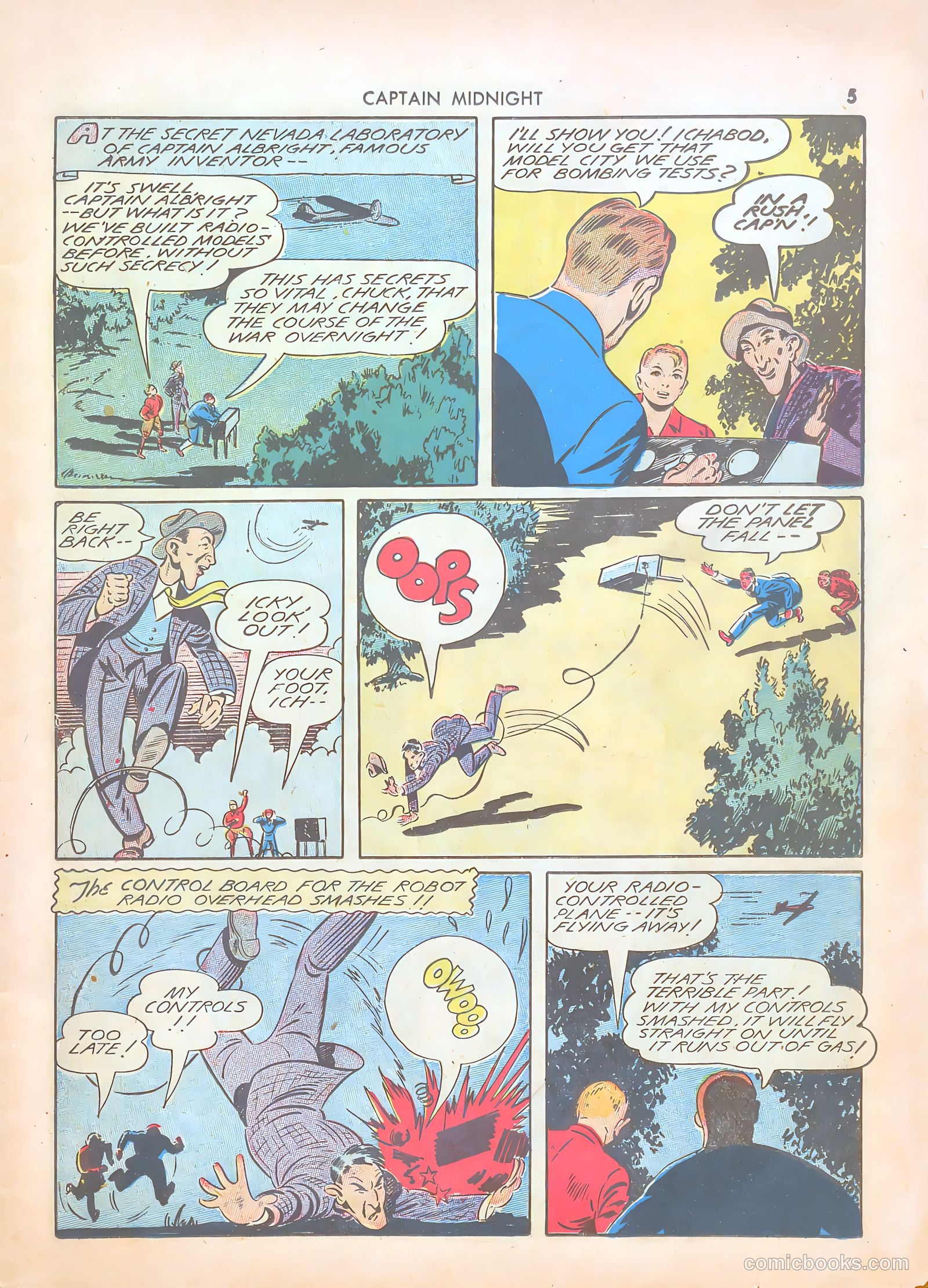Captain Midnight #5 (1943) — page 5 of 68