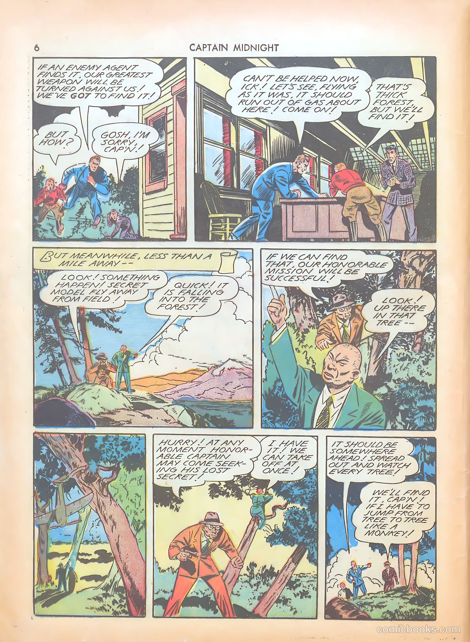 Captain Midnight #5 (1943) — page 6 of 68