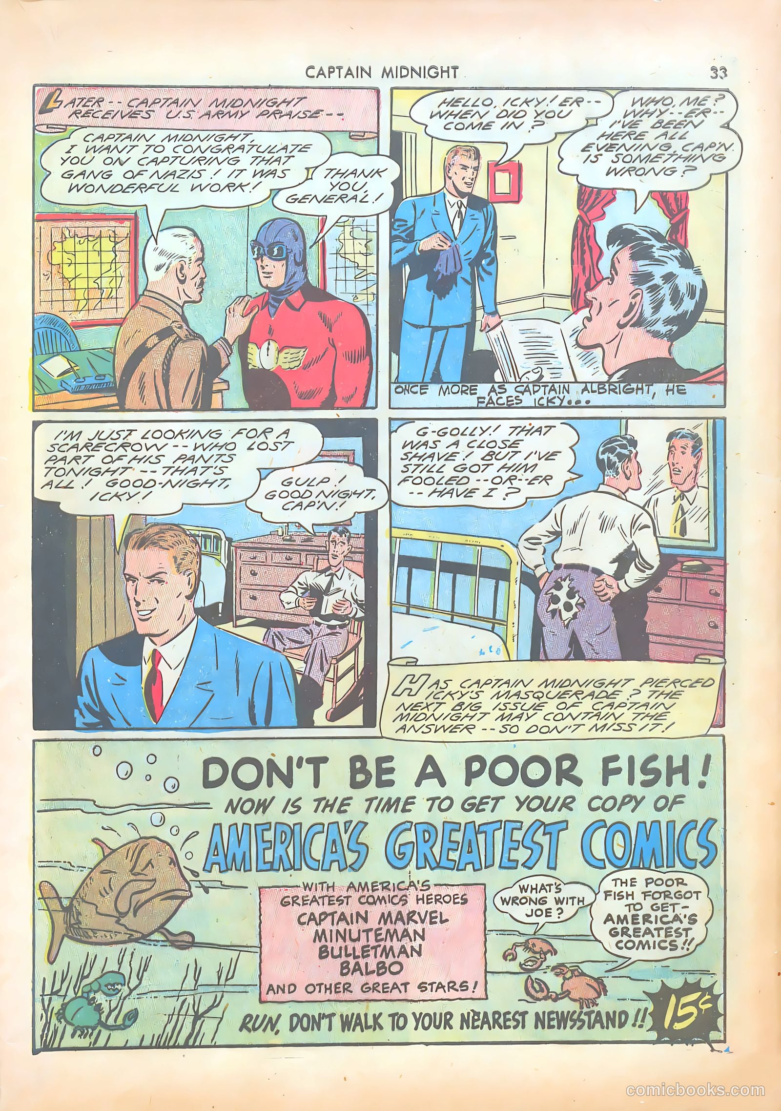 Captain Midnight #5 (1943) — page 33 of 68