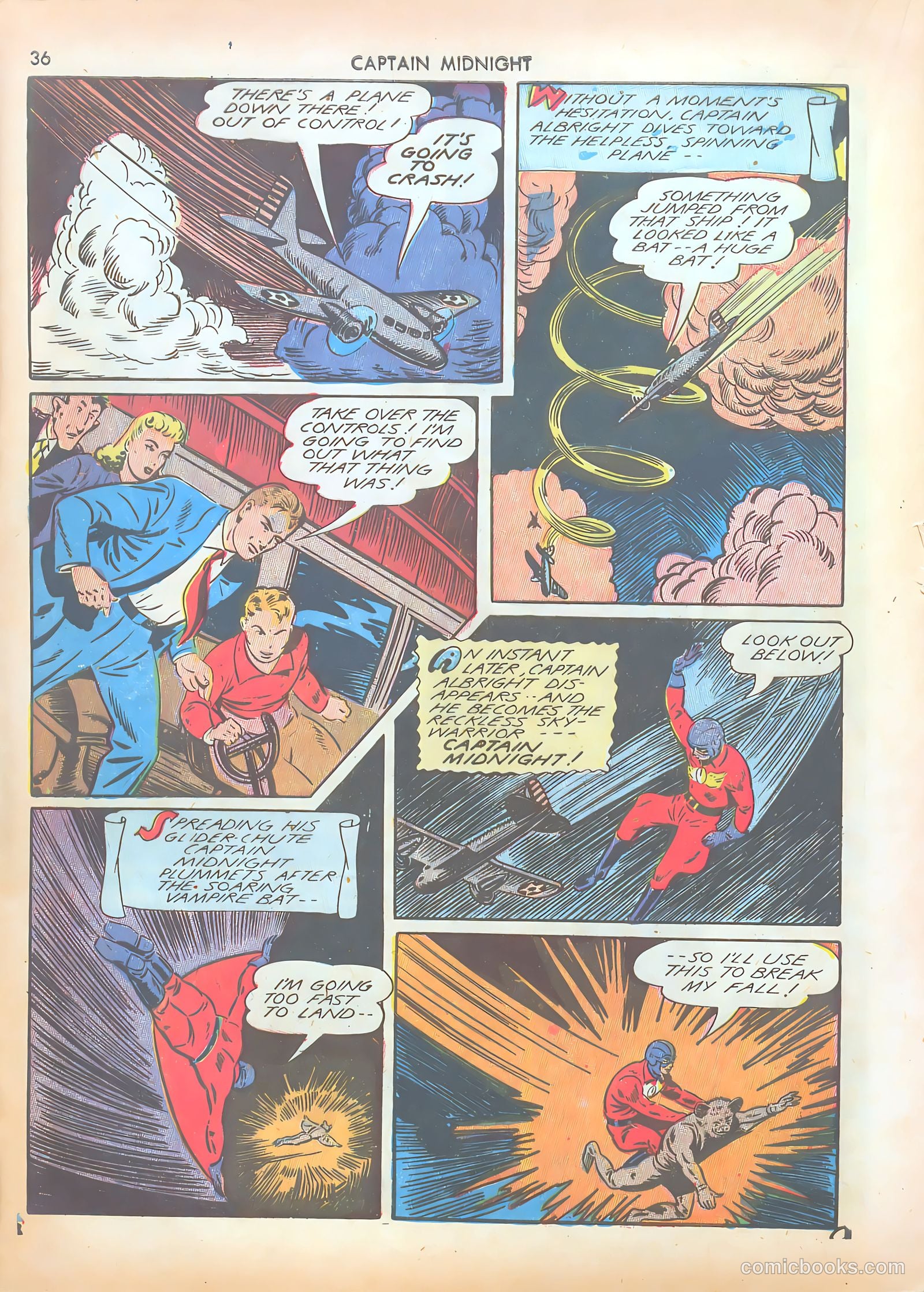 Captain Midnight #5 (1943) — page 36 of 68