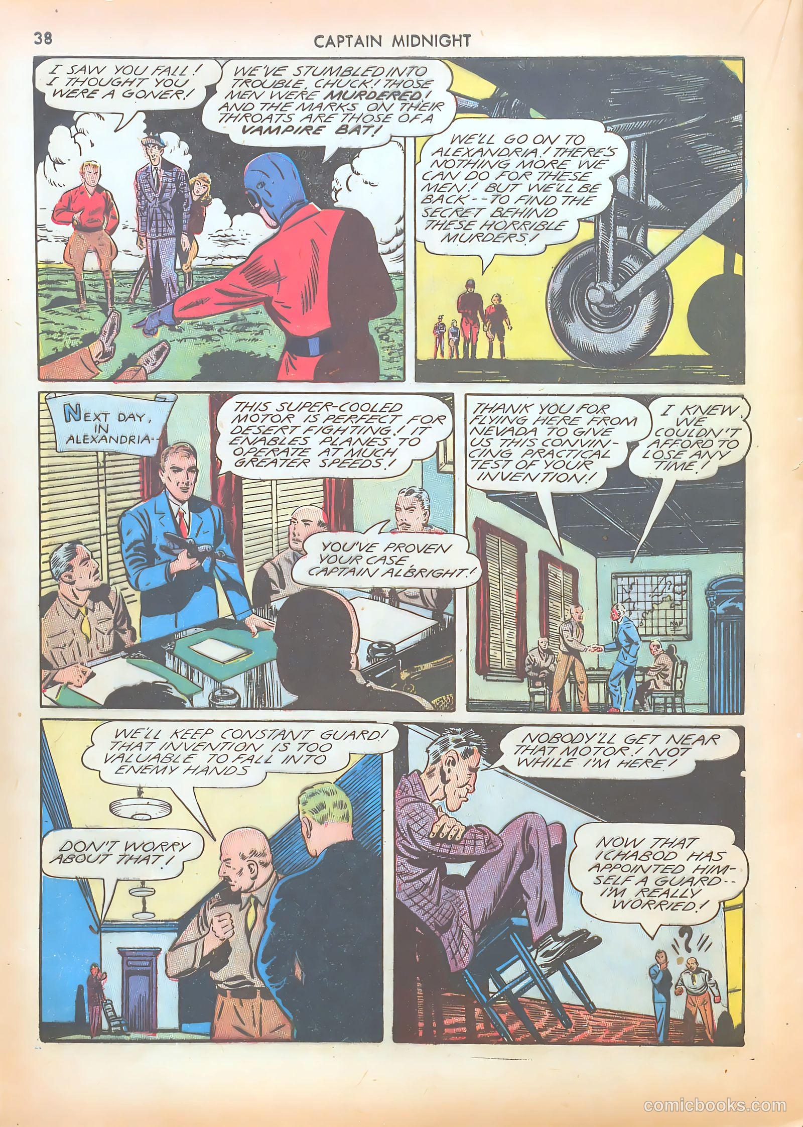 Captain Midnight #5 (1943) — page 38 of 68