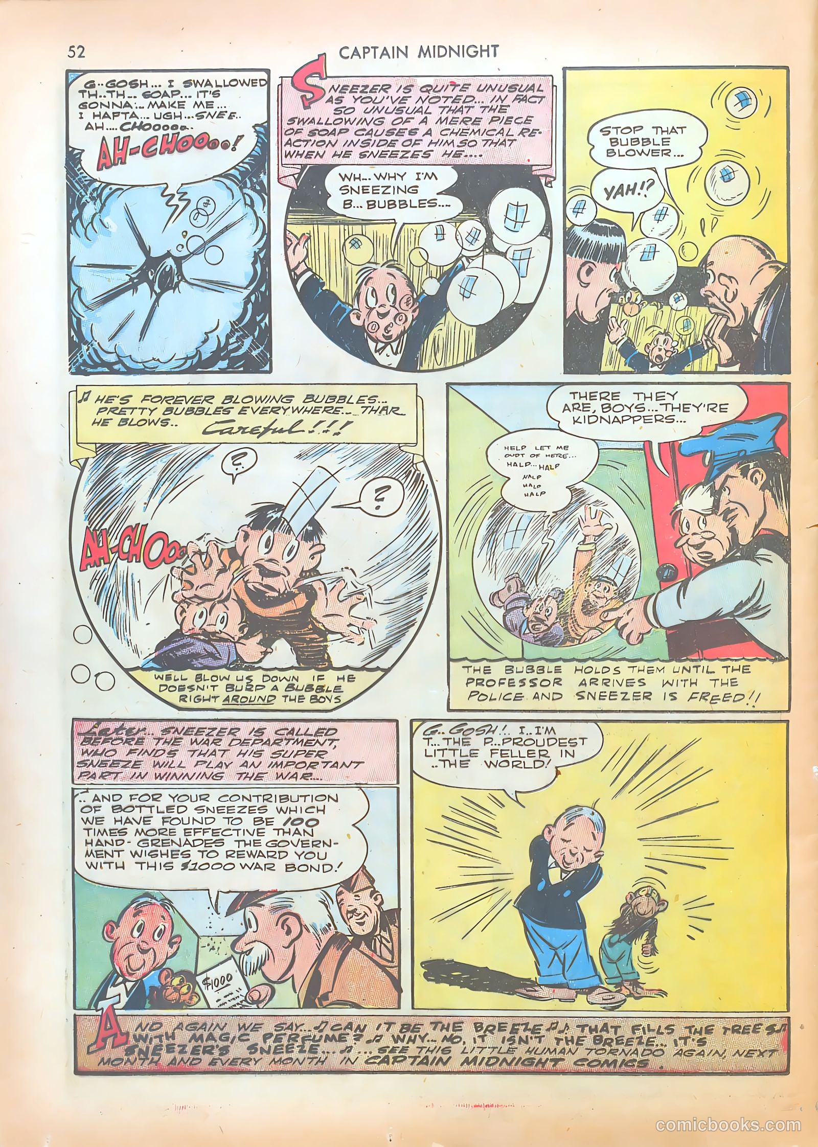 Captain Midnight #5 (1943) — page 52 of 68