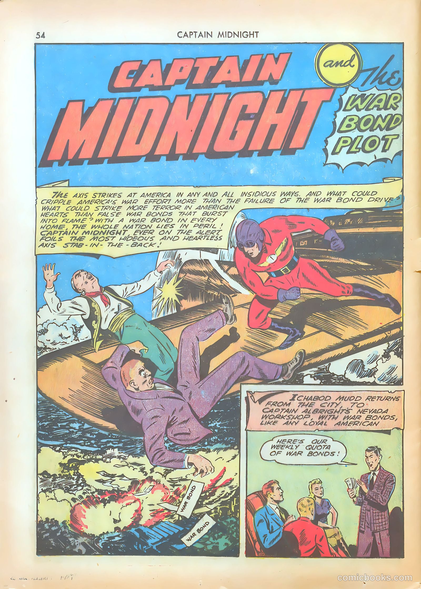 Captain Midnight #5 (1943) — page 54 of 68