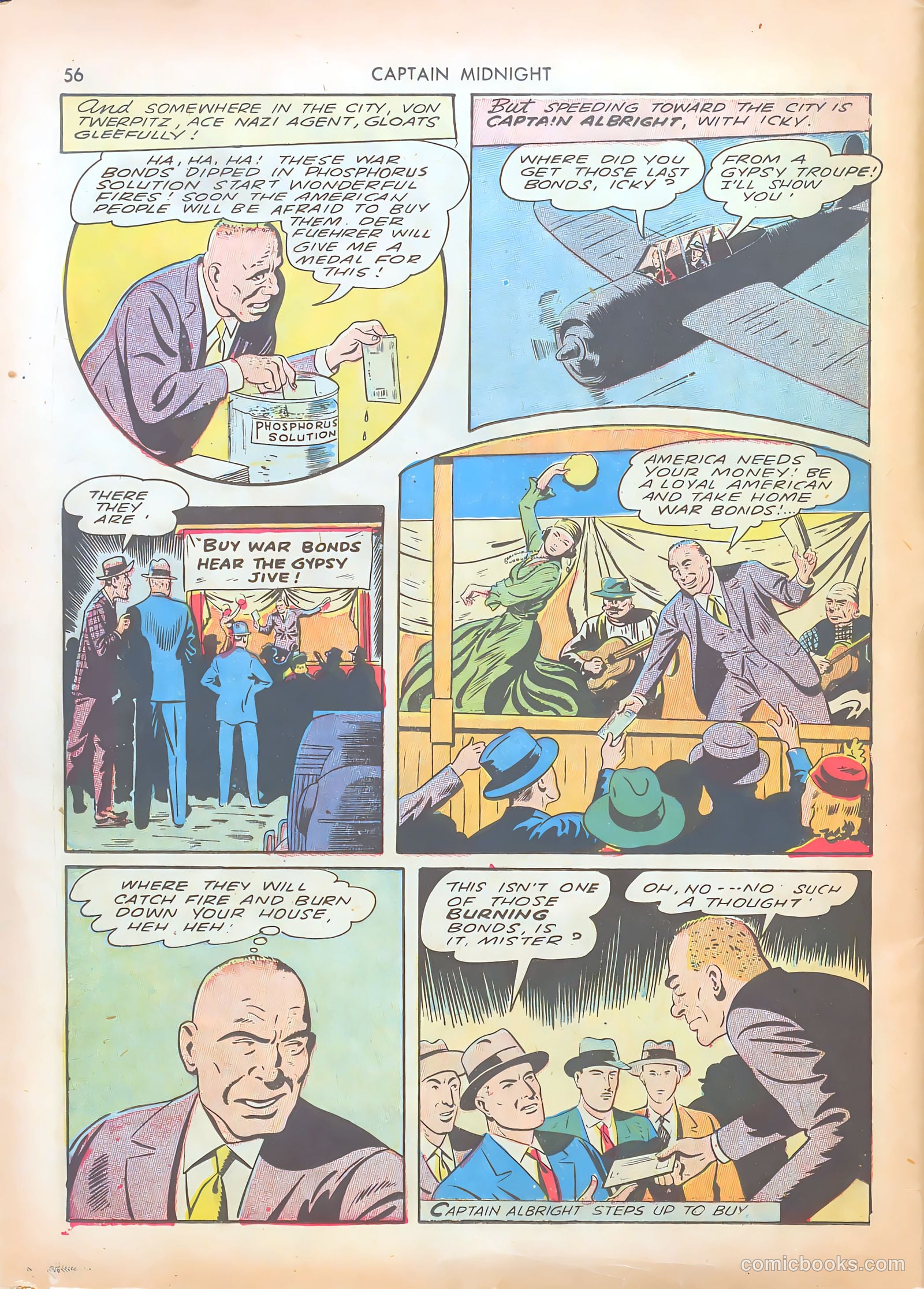 Captain Midnight #5 (1943) — page 56 of 68