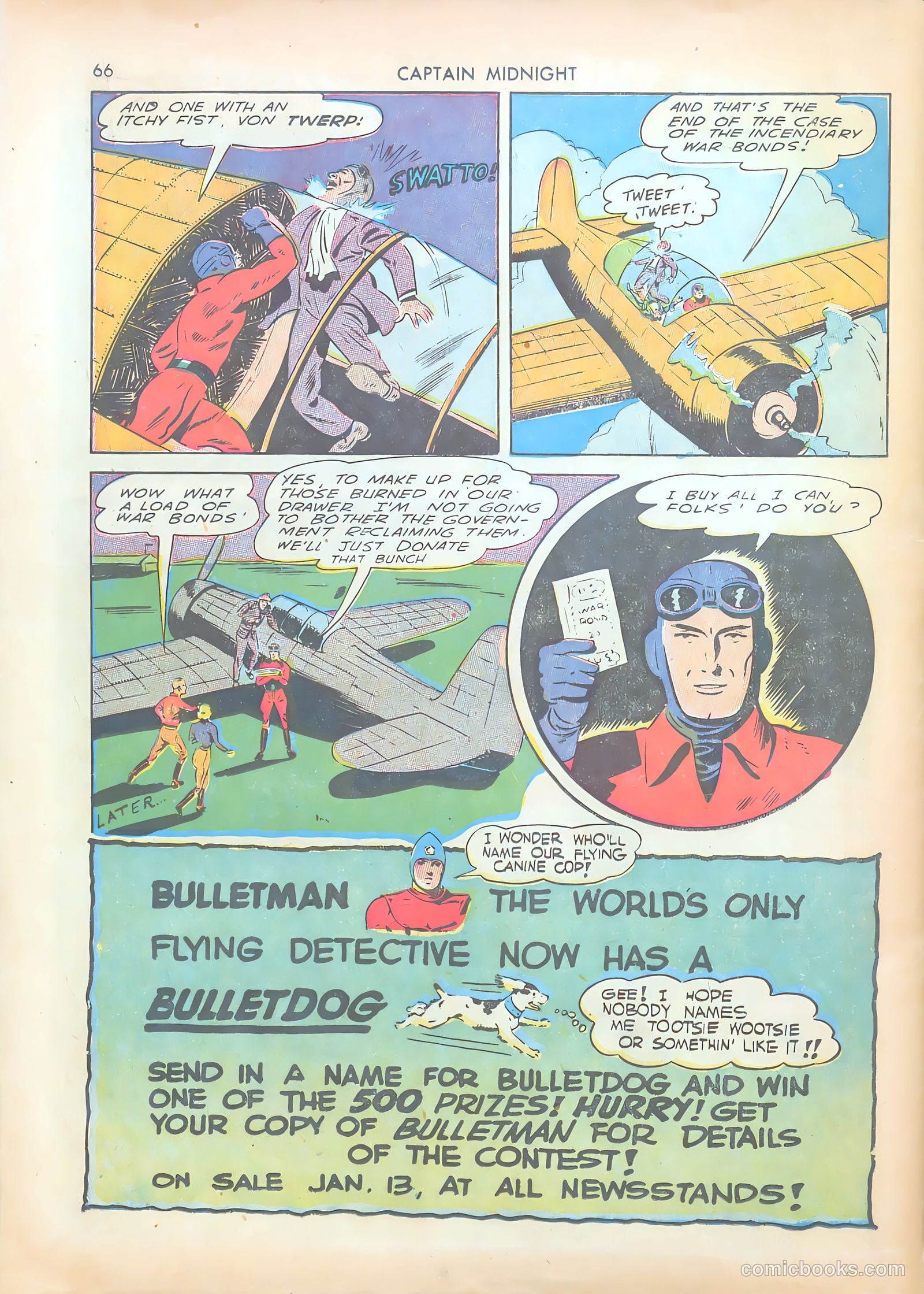 Captain Midnight #5 (1943) — page 66 of 68