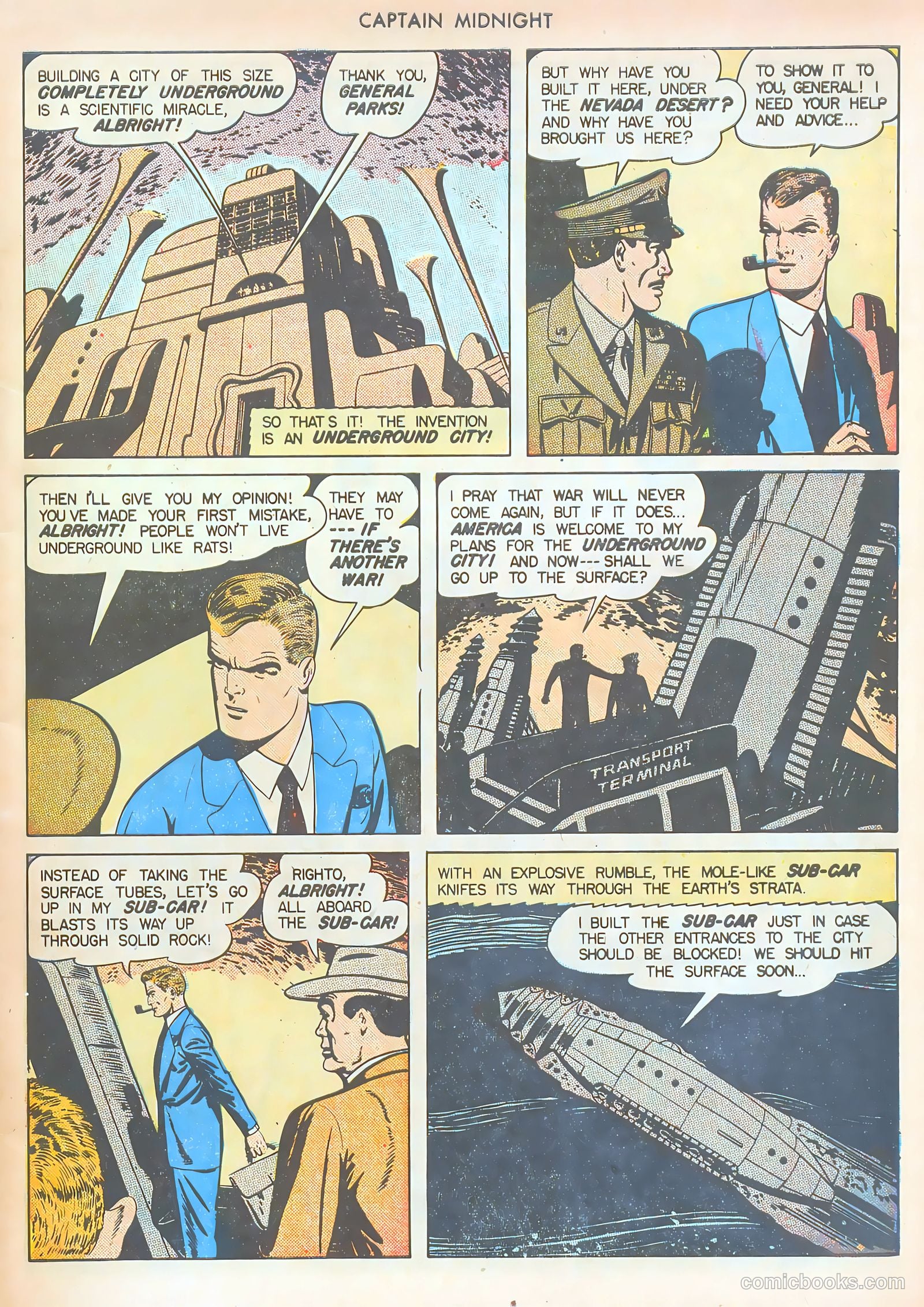 Captain Midnight #50 (1947) — page 5 of 52