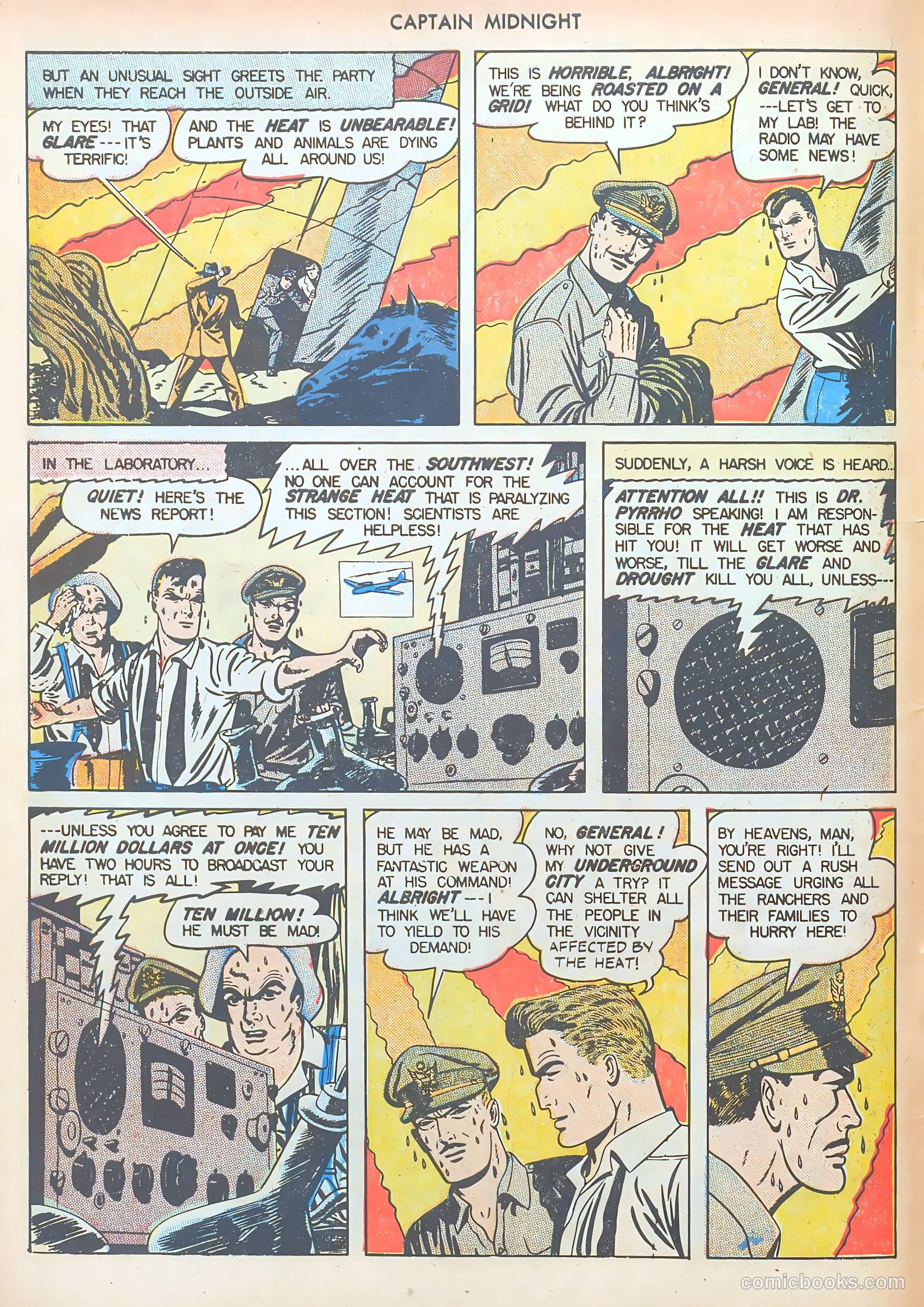 Captain Midnight #50 (1947) — page 6 of 52