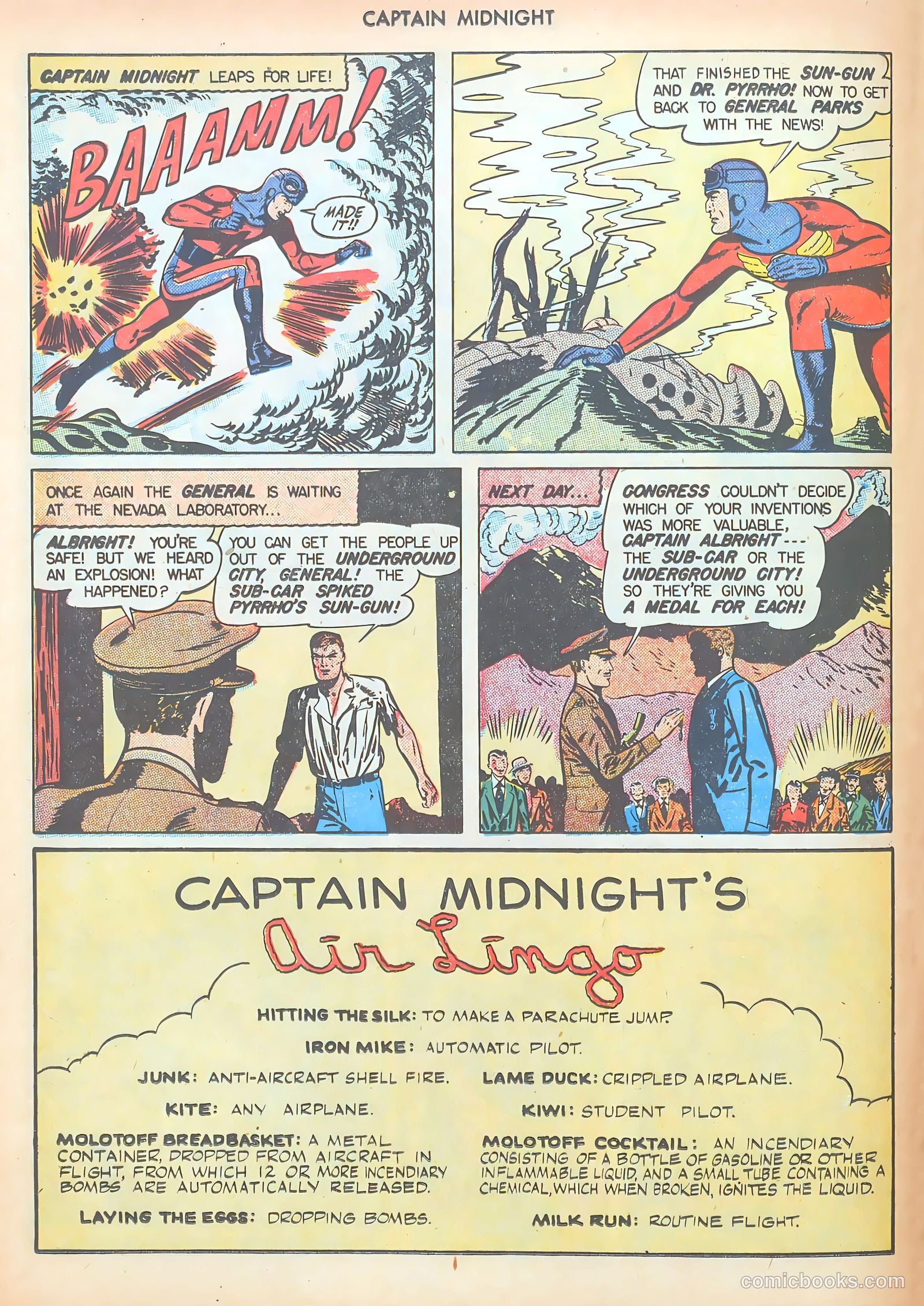 Captain Midnight #50 (1947) — page 12 of 52