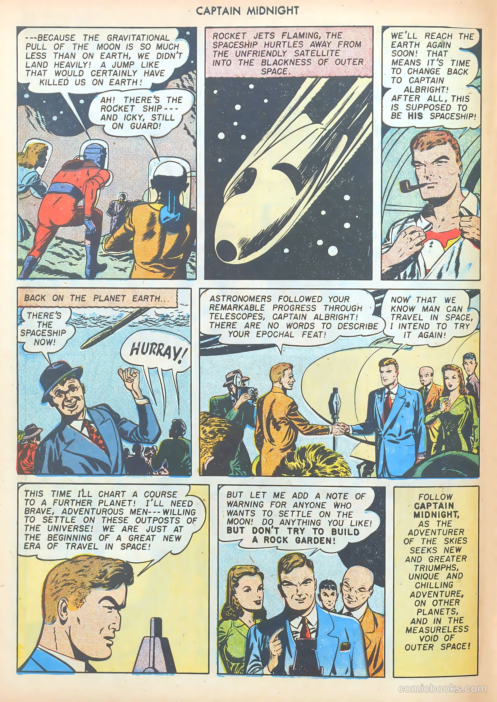 Captain Midnight #50 (1947) — page 22 of 52
