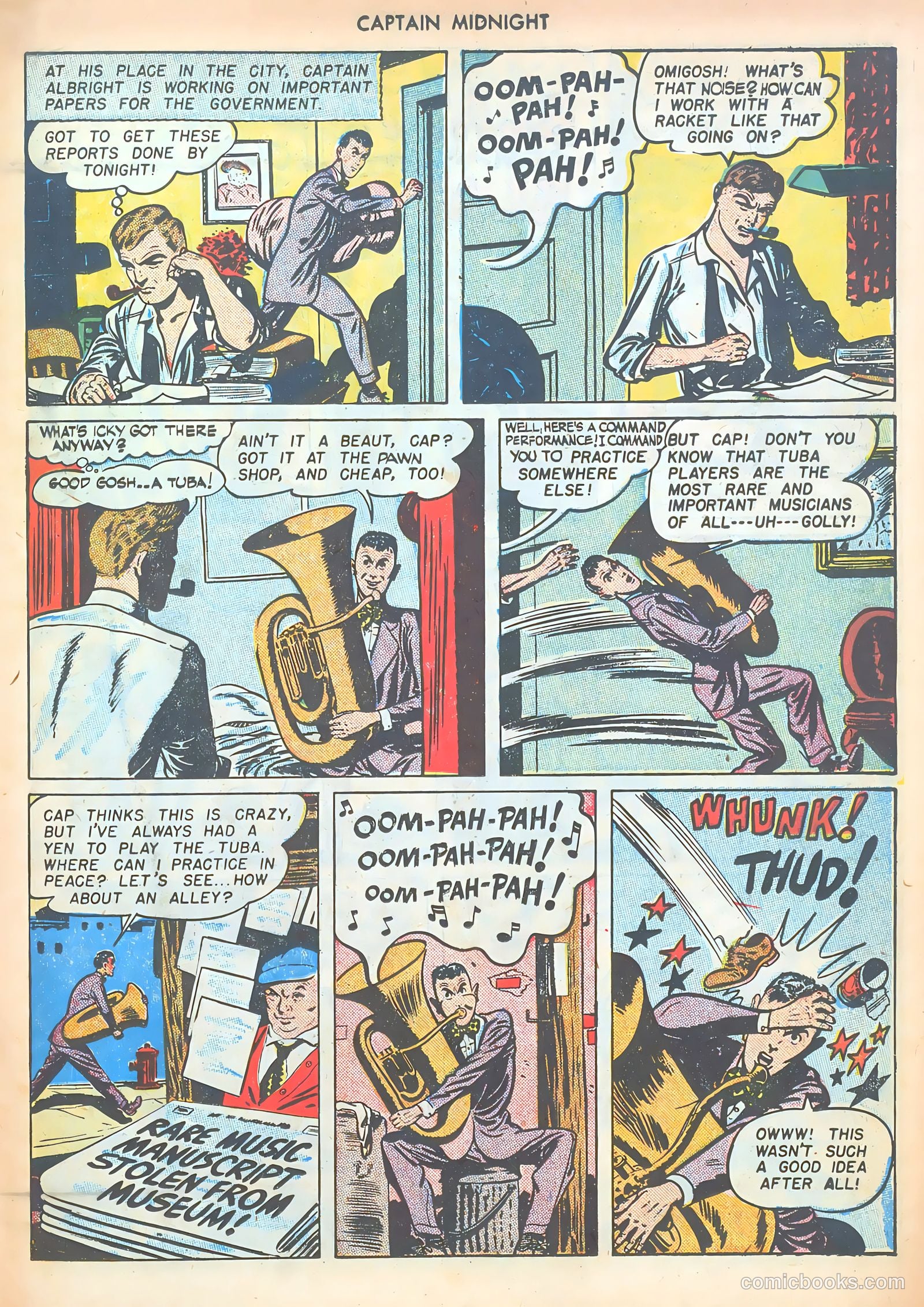 Captain Midnight #50 (1947) — page 27 of 52