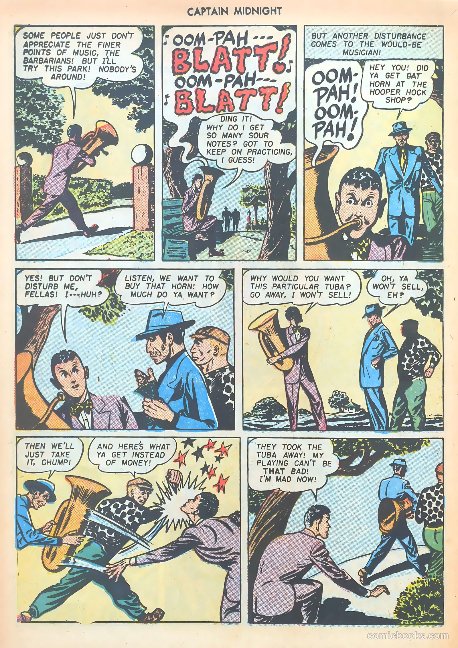 Captain Midnight #50 (1947) — page 28 of 52