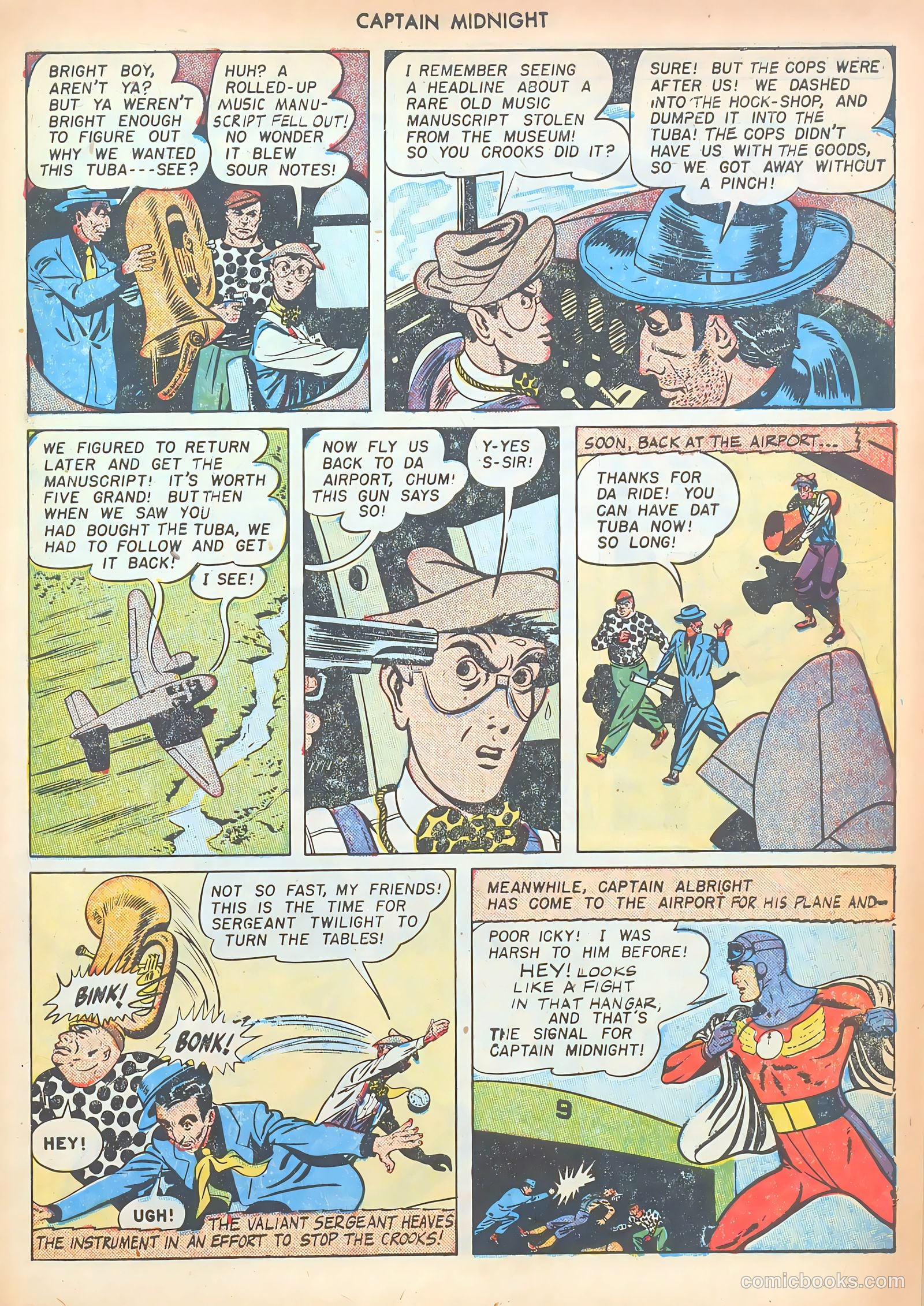 Captain Midnight #50 (1947) — page 31 of 52