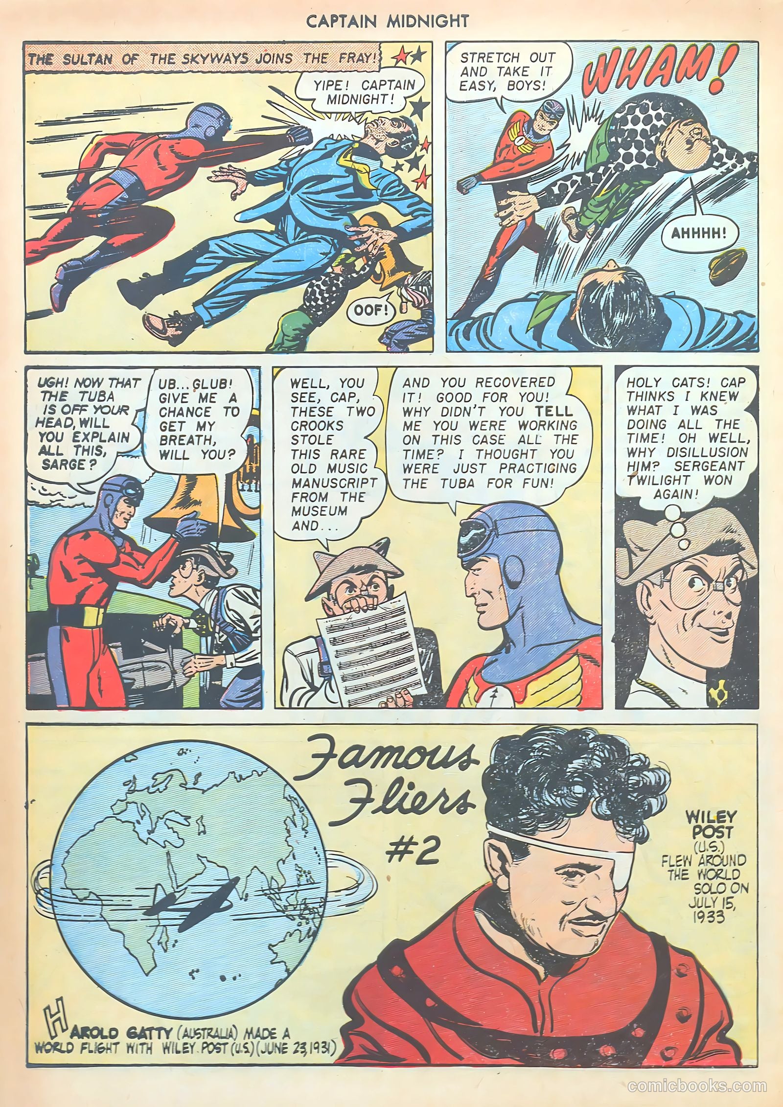 Captain Midnight #50 (1947) — page 32 of 52