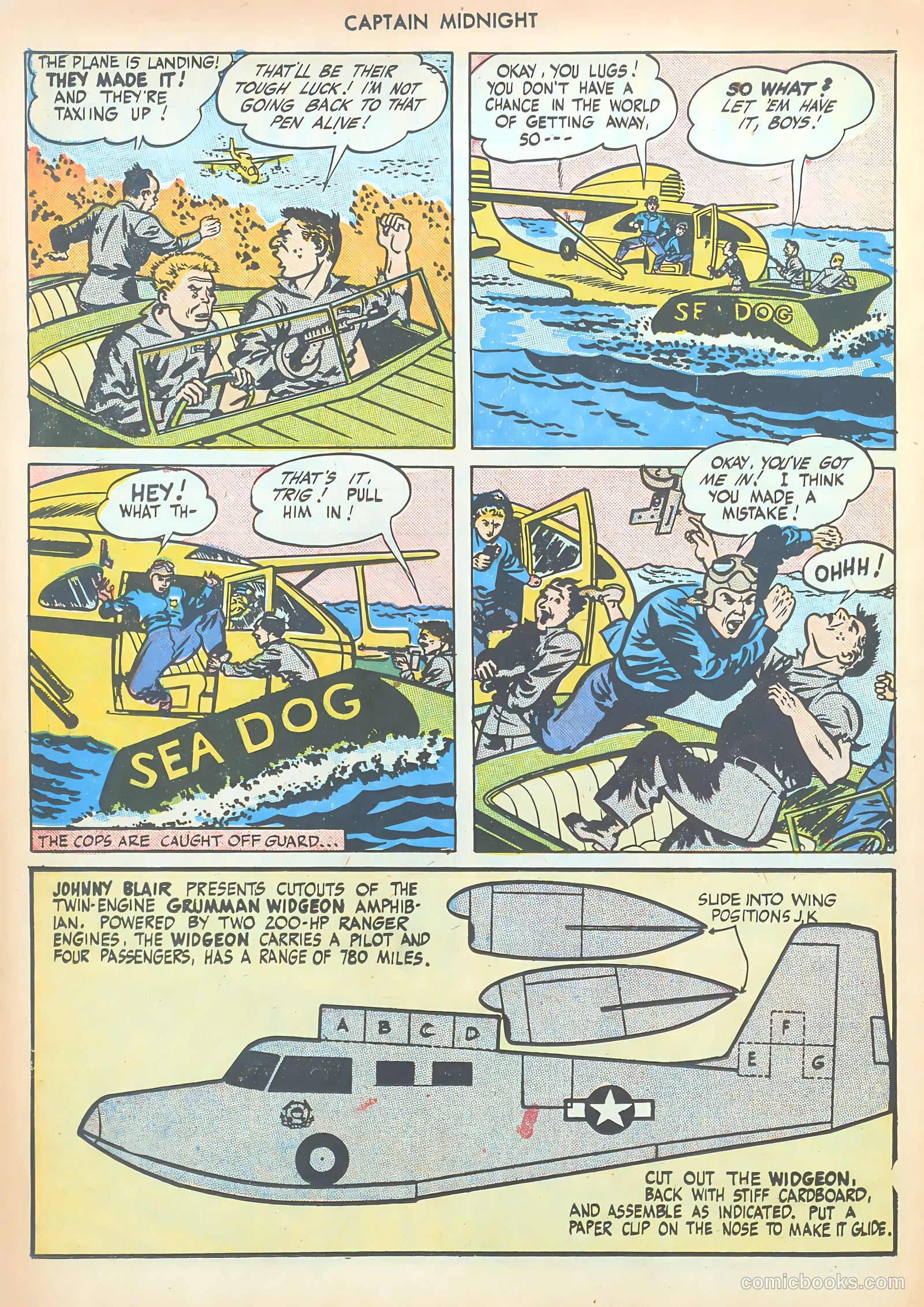 Captain Midnight #50 (1947) — page 38 of 52