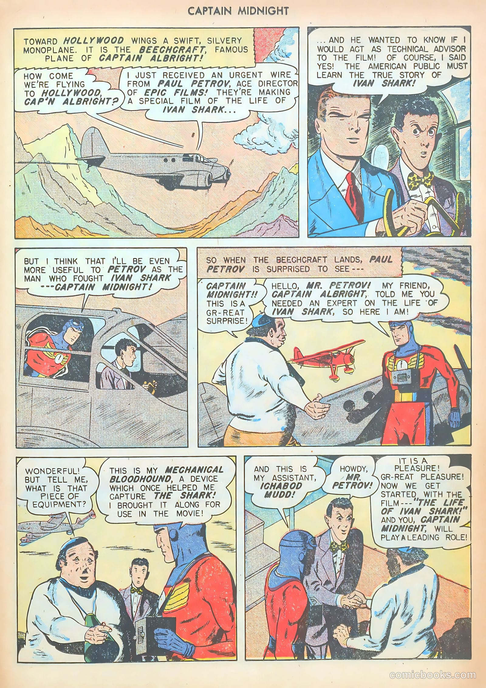 Captain Midnight #50 (1947) — page 41 of 52