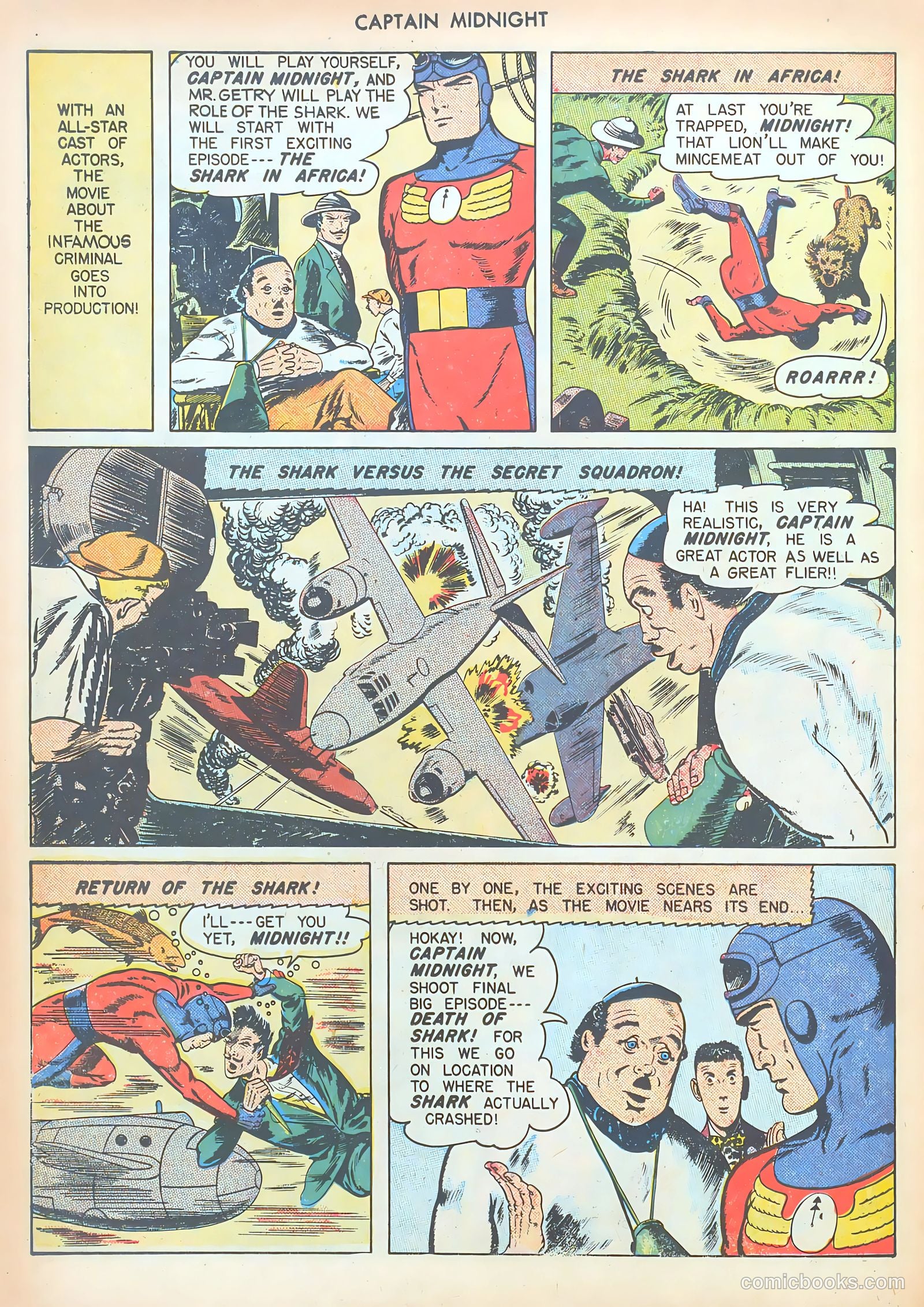 Captain Midnight #50 (1947) — page 42 of 52
