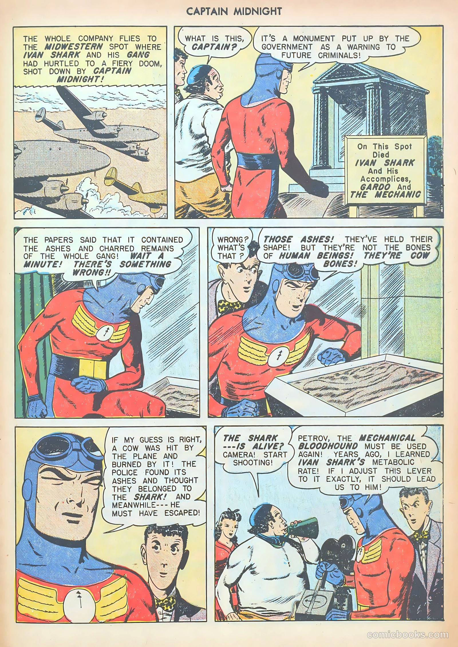 Captain Midnight #50 (1947) — page 43 of 52