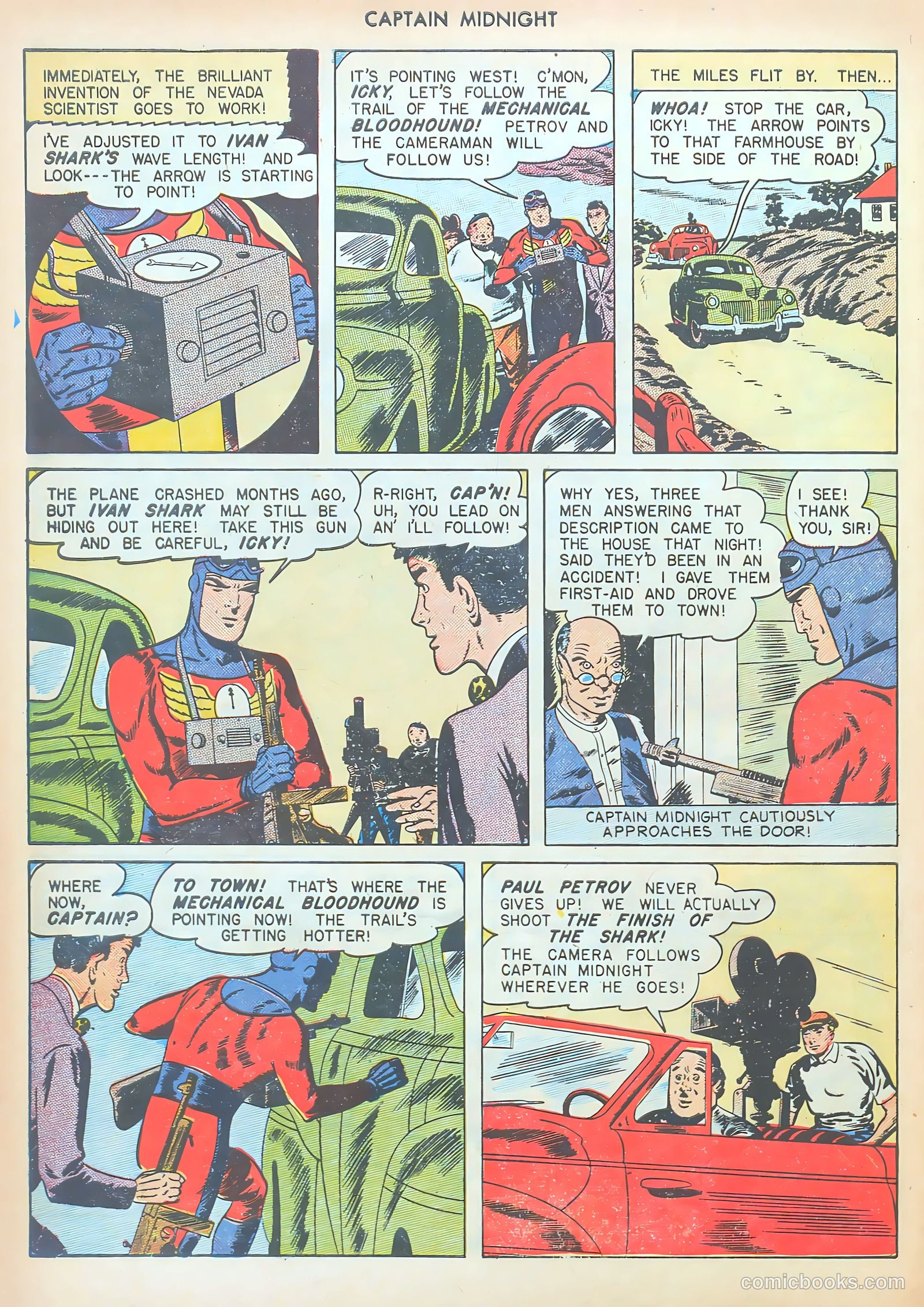 Captain Midnight #50 (1947) — page 44 of 52