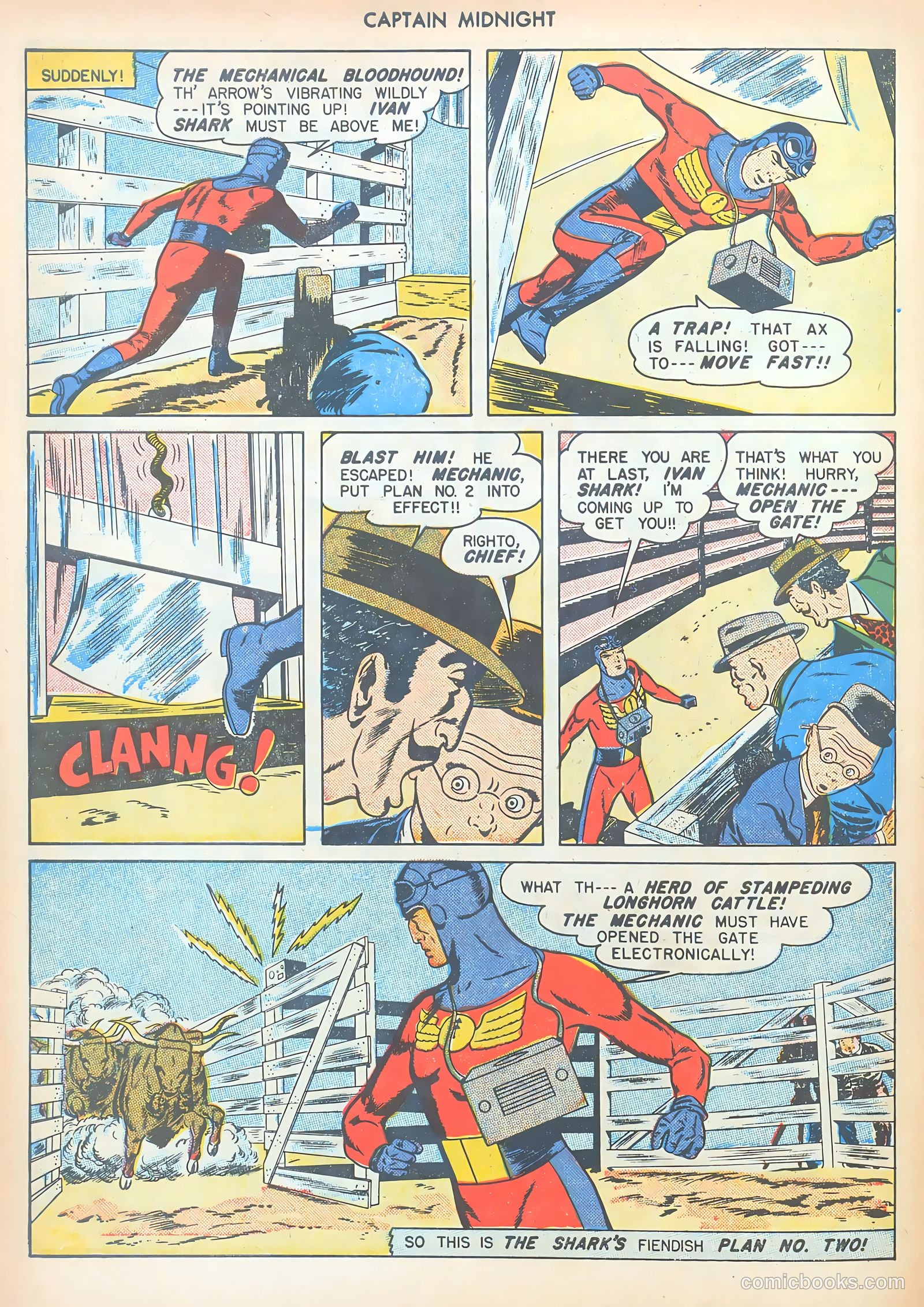 Captain Midnight #50 (1947) — page 46 of 52