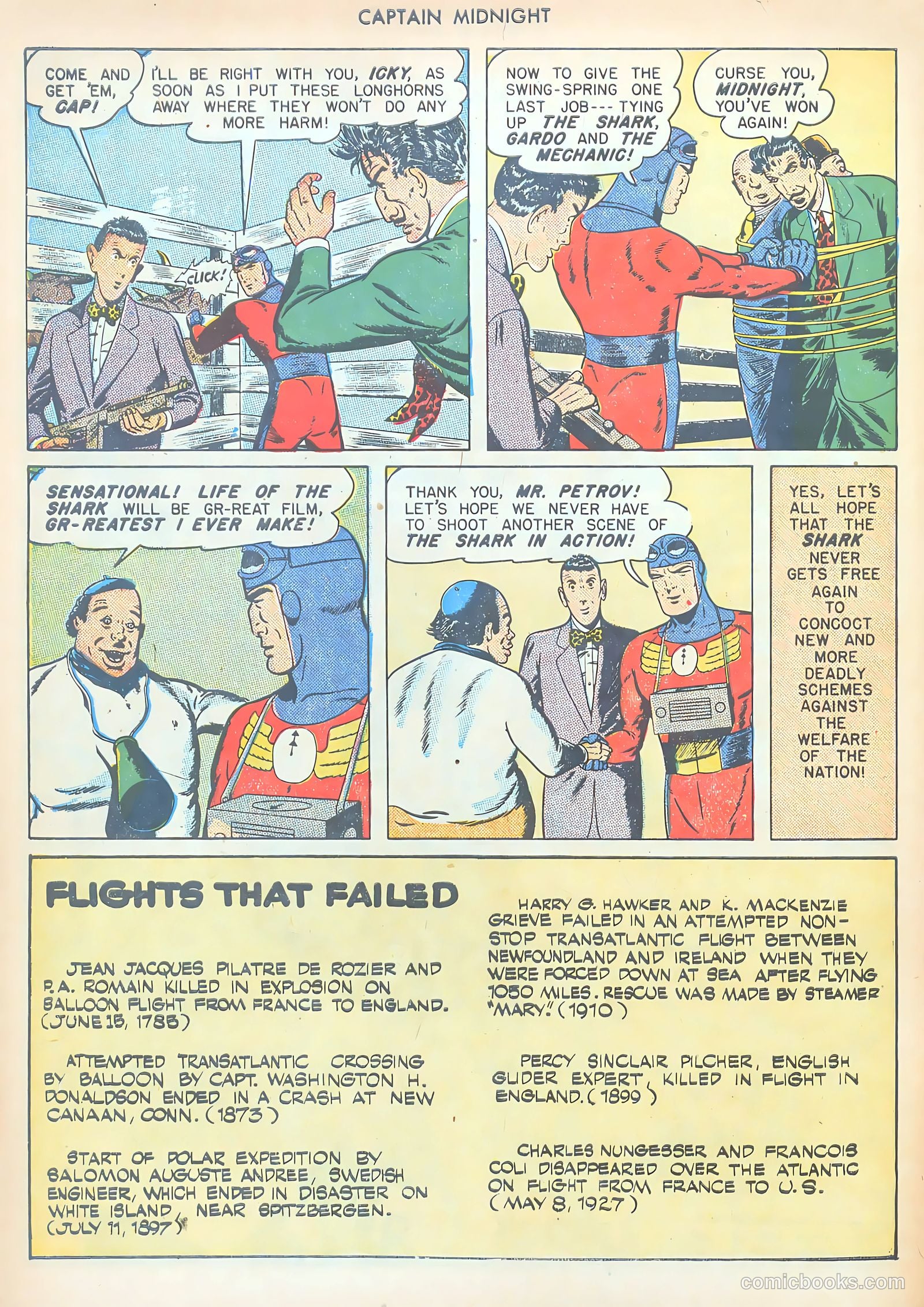 Captain Midnight #50 (1947) — page 48 of 52