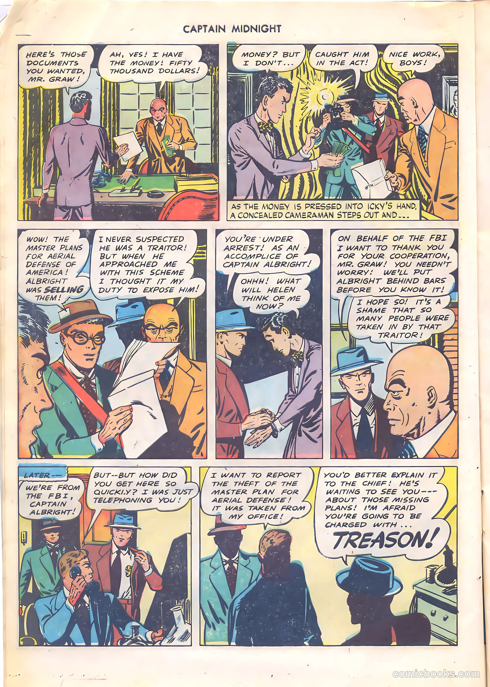 Captain Midnight #51 (1947) — page 10 of 52