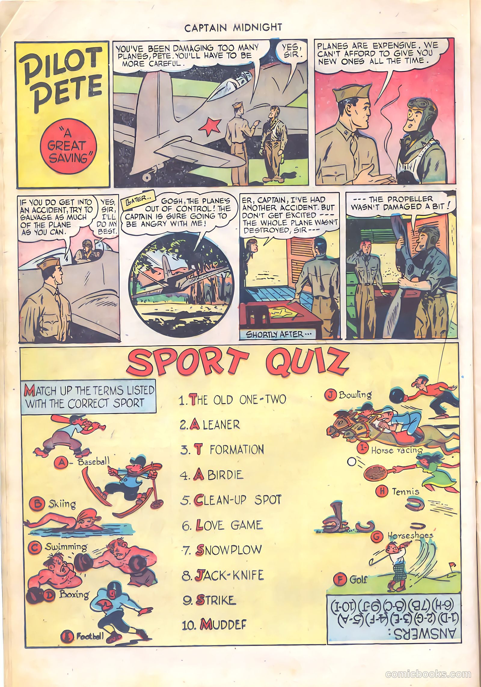 Captain Midnight #51 (1947) — page 16 of 52